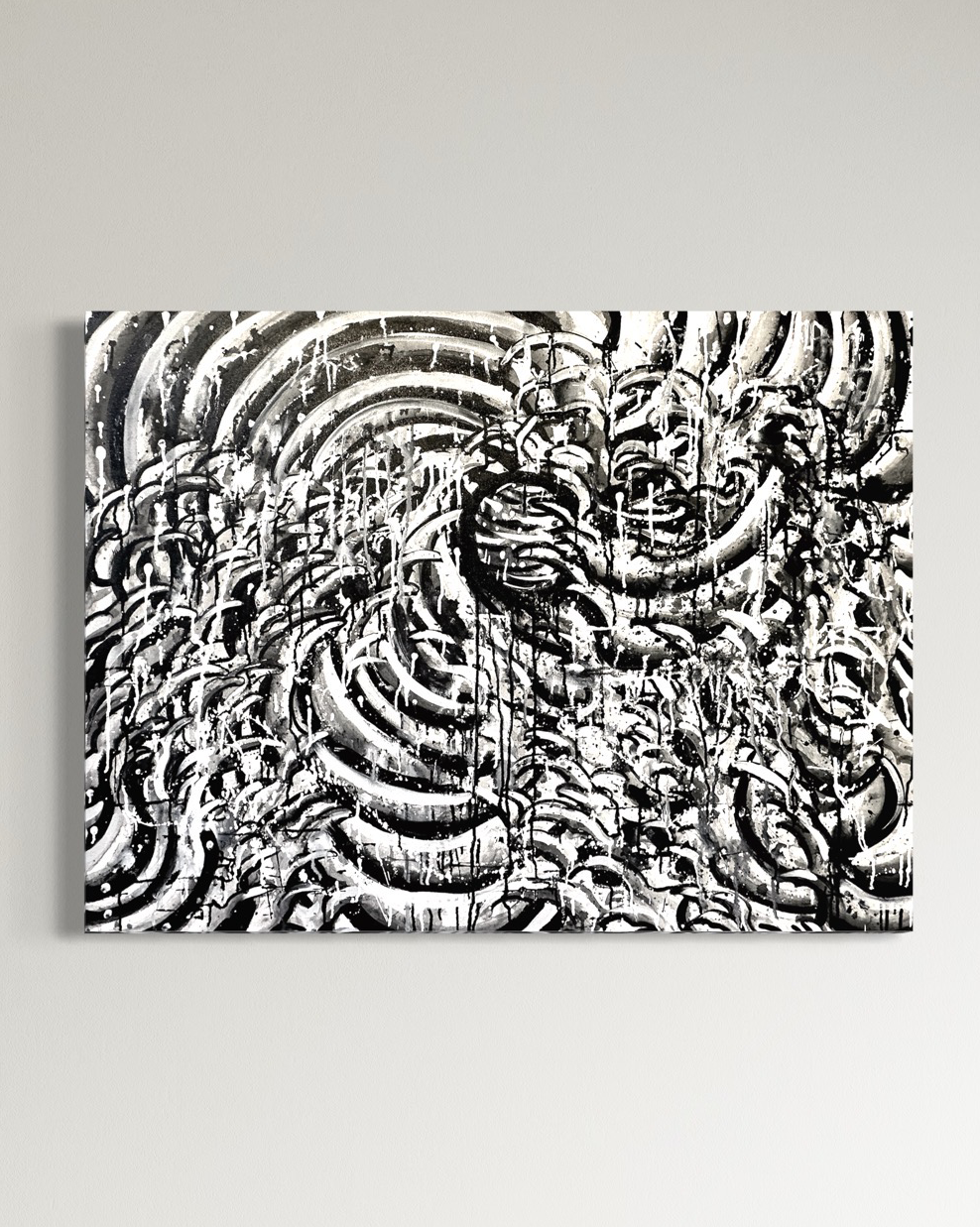 "In the Middle of It All" Original Painting