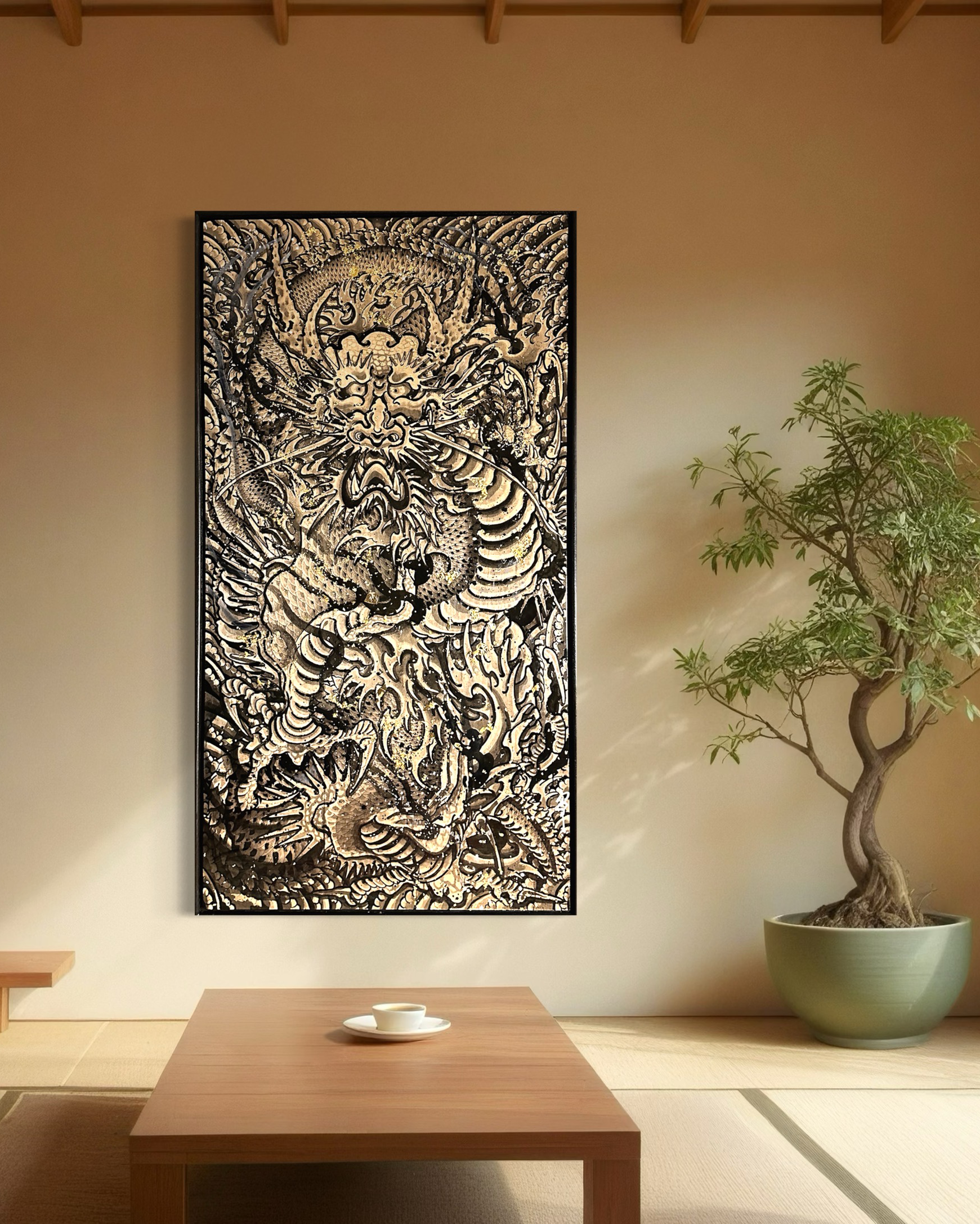 "The Sun Is Shining Somewhere" Original Painting