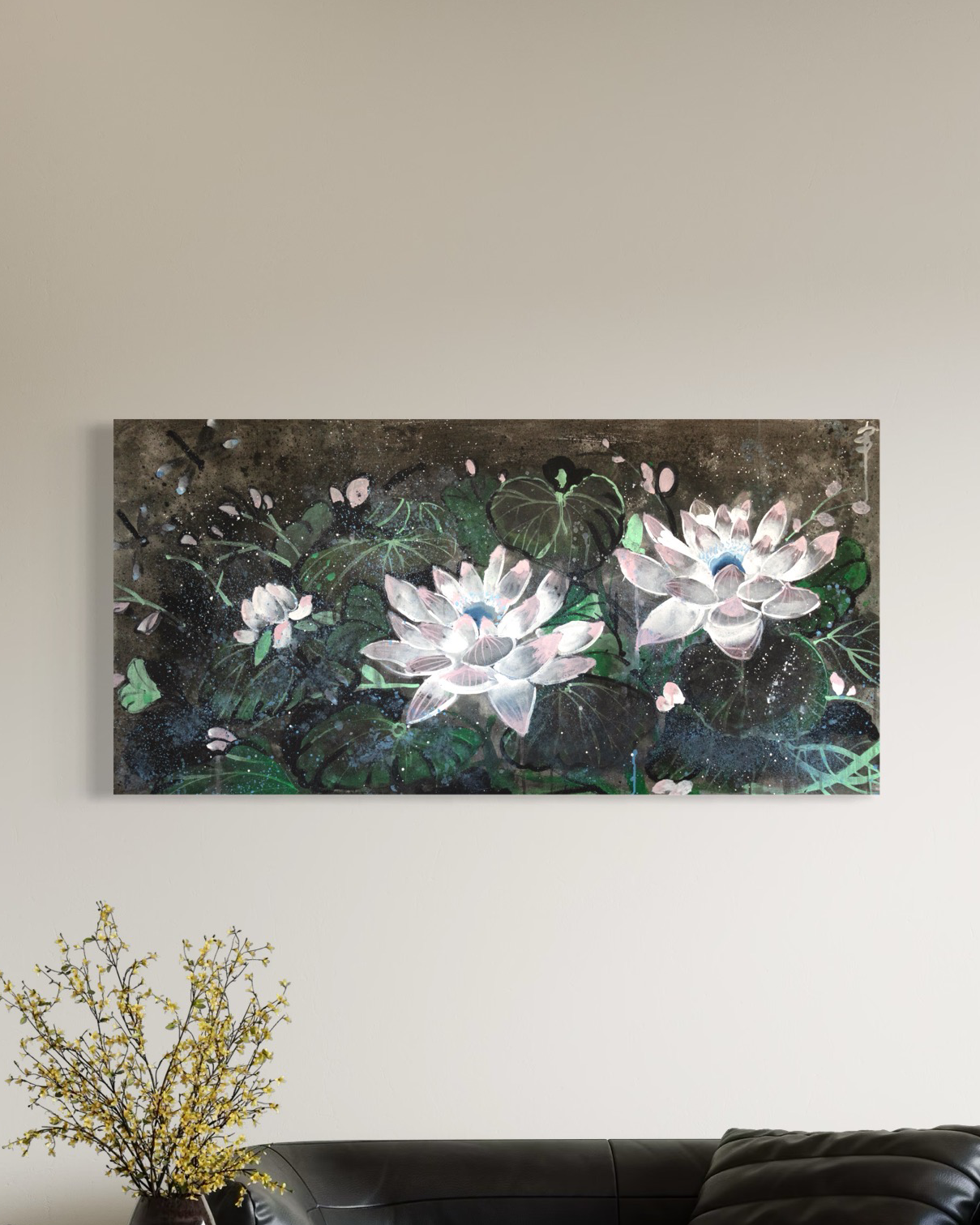 "Light in Mud & Darkness" Original Painting