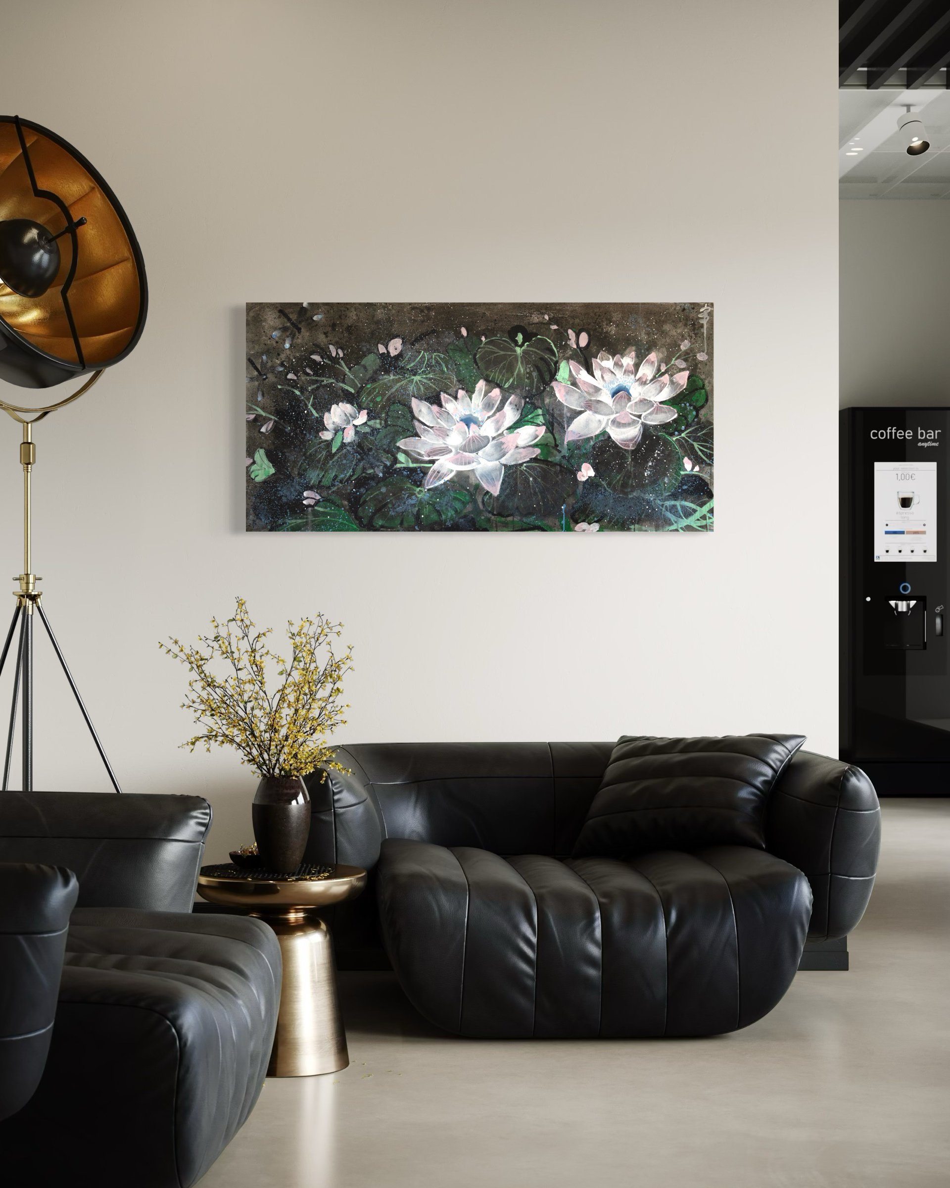 "Light in Mud & Darkness" Original Painting