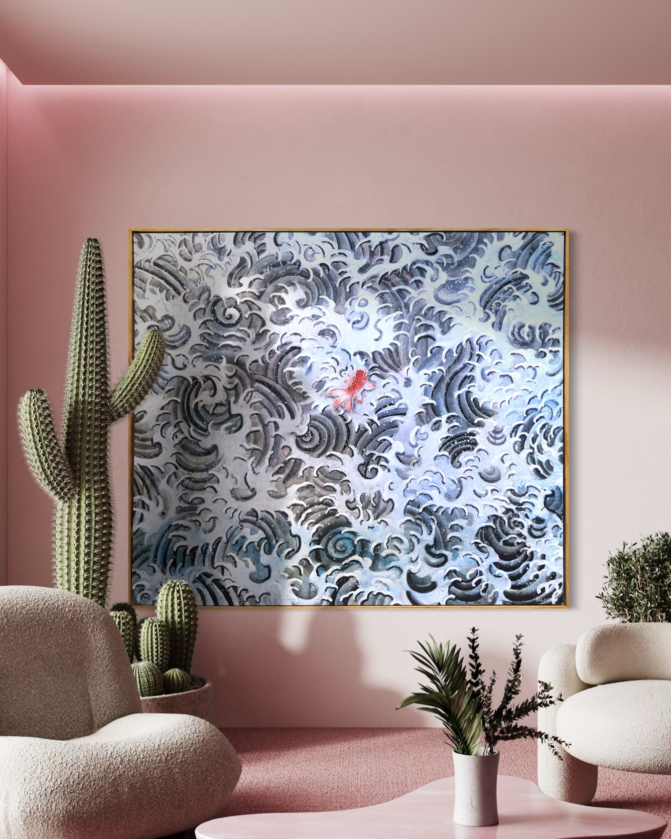 "The Fish or the Pond" Original Painting