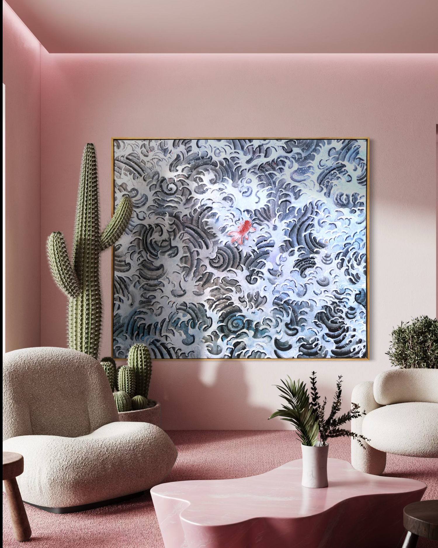 "The Fish or the Pond" Original Painting
