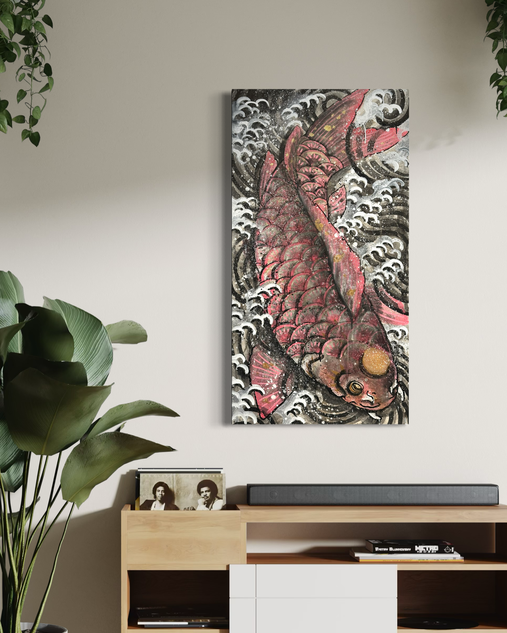 "Salmon" Original Painting