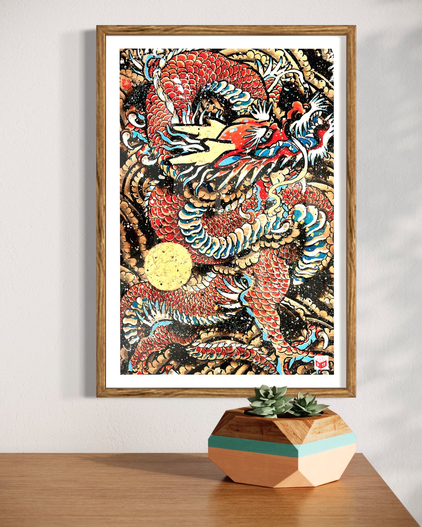 "Ryu No. 6" Fine Art Print (Holographic)