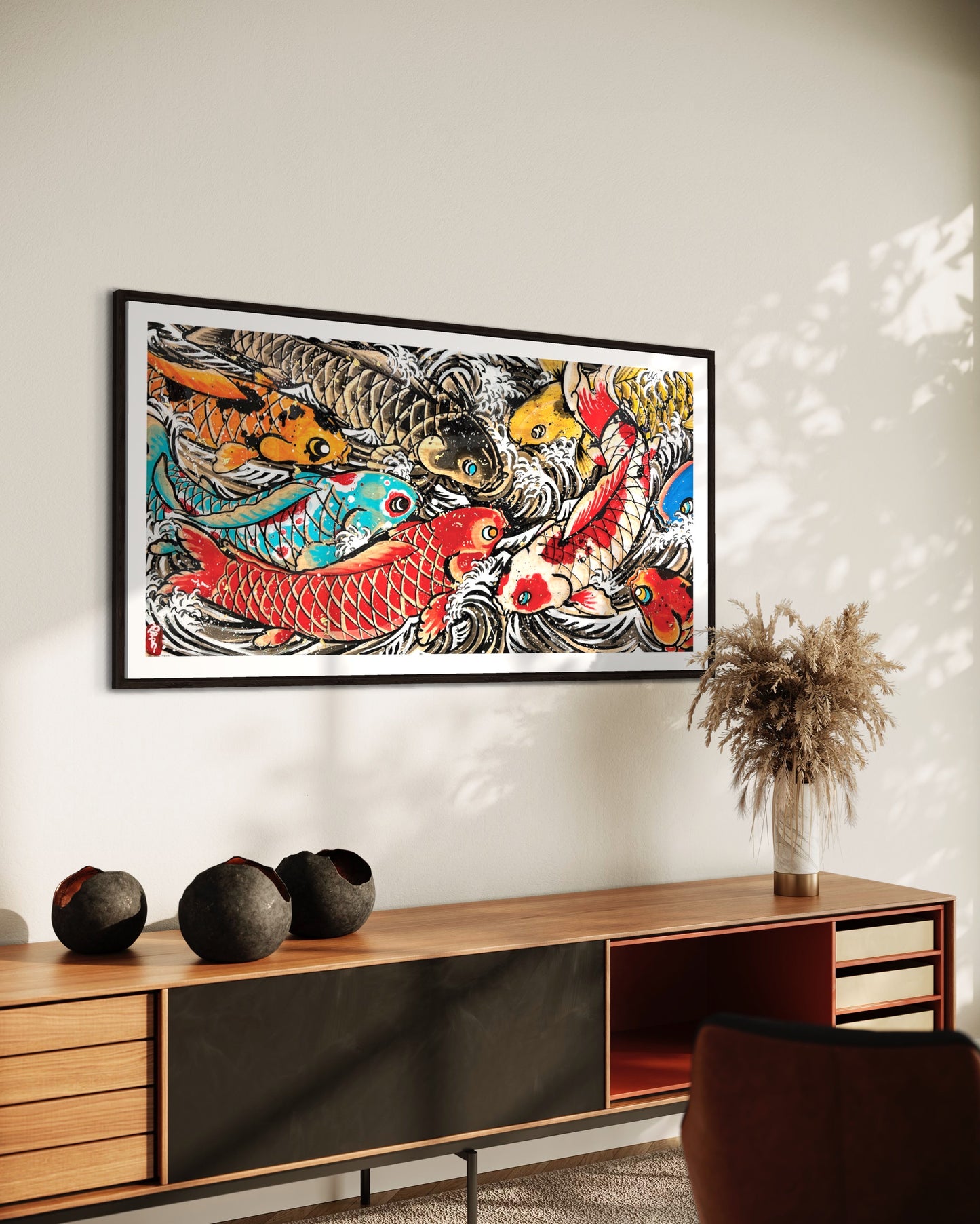 "The Dragons Gate" Deluxe Limited Edition Print (Halographic)