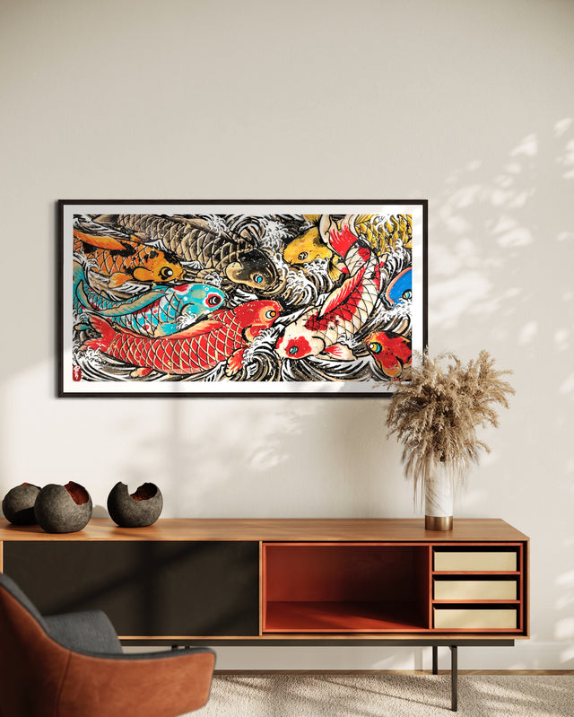 "The Dragons Gate" - Holographic Fine Art Print