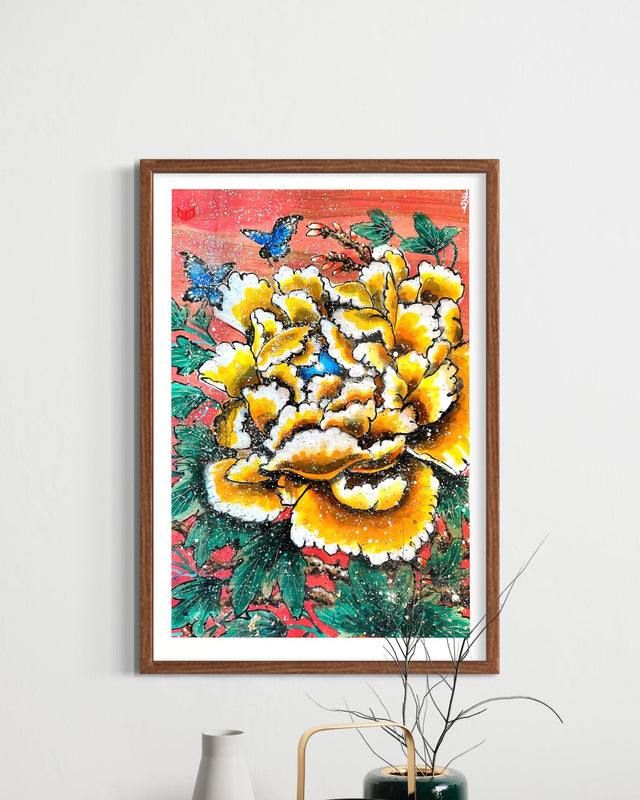"The Moon At Night"- Holographic Fine Art Print