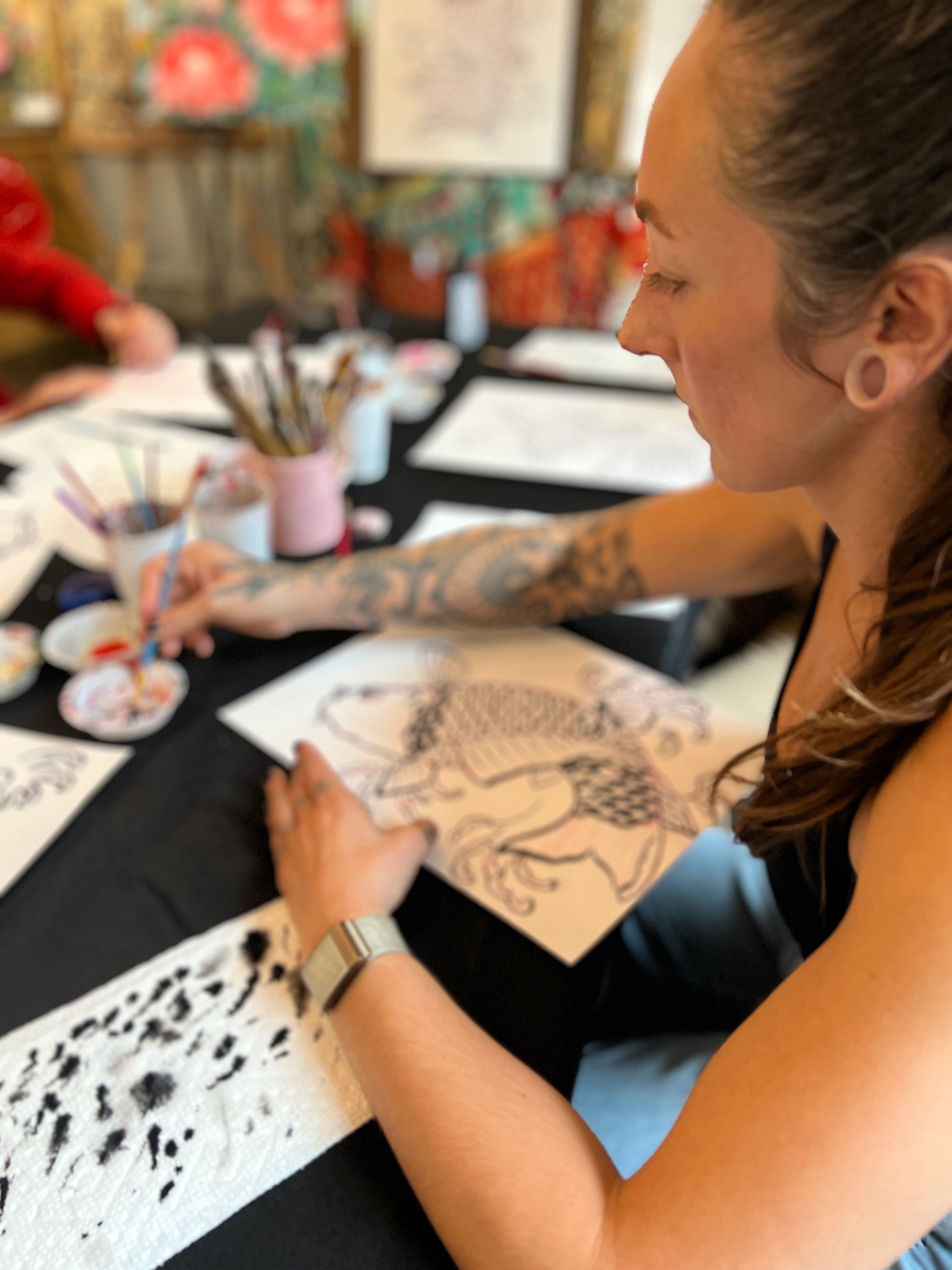 Blooms Art Class - Koi Fish (9/05/26)