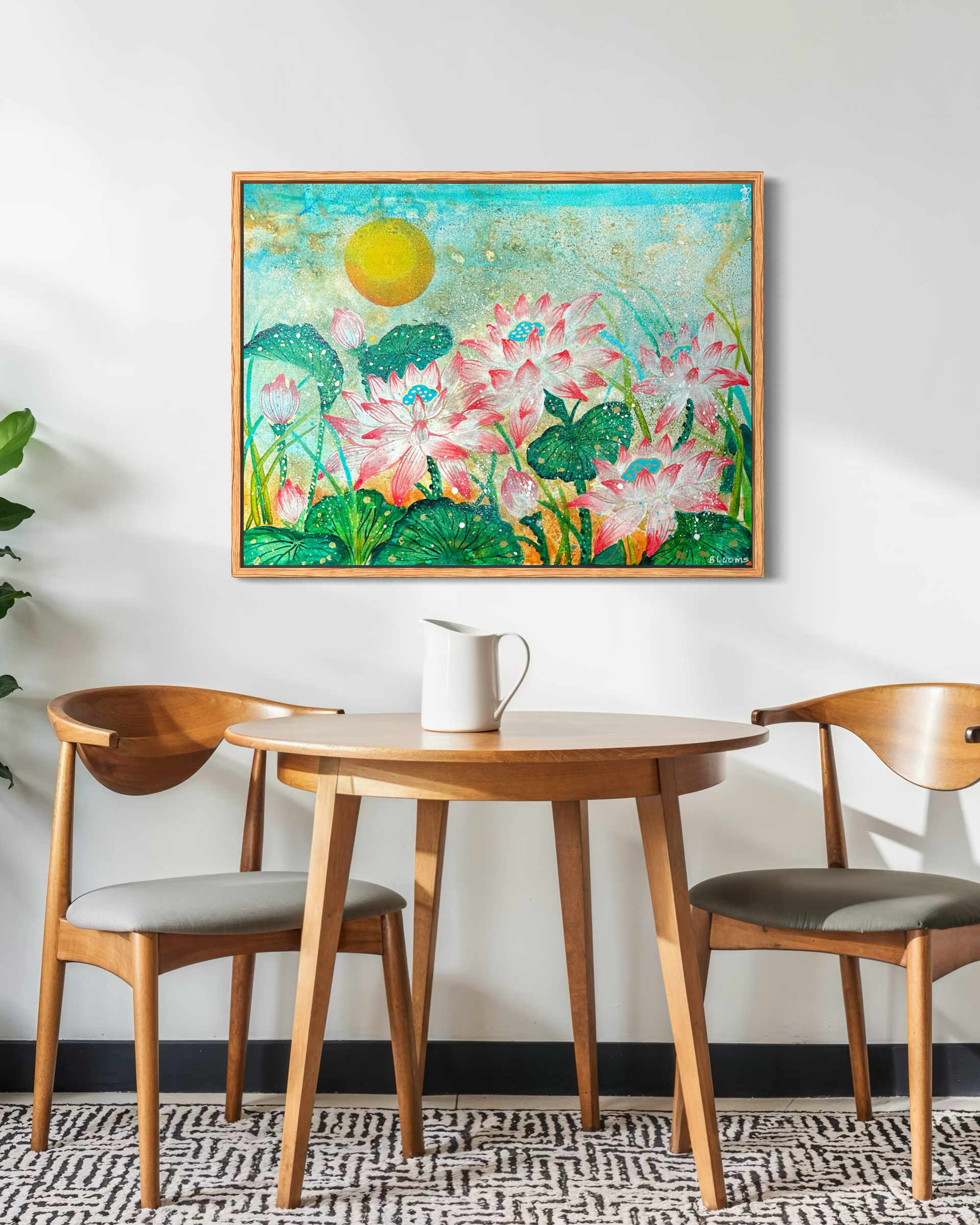 "Rebecca's Lotus" Original Painting