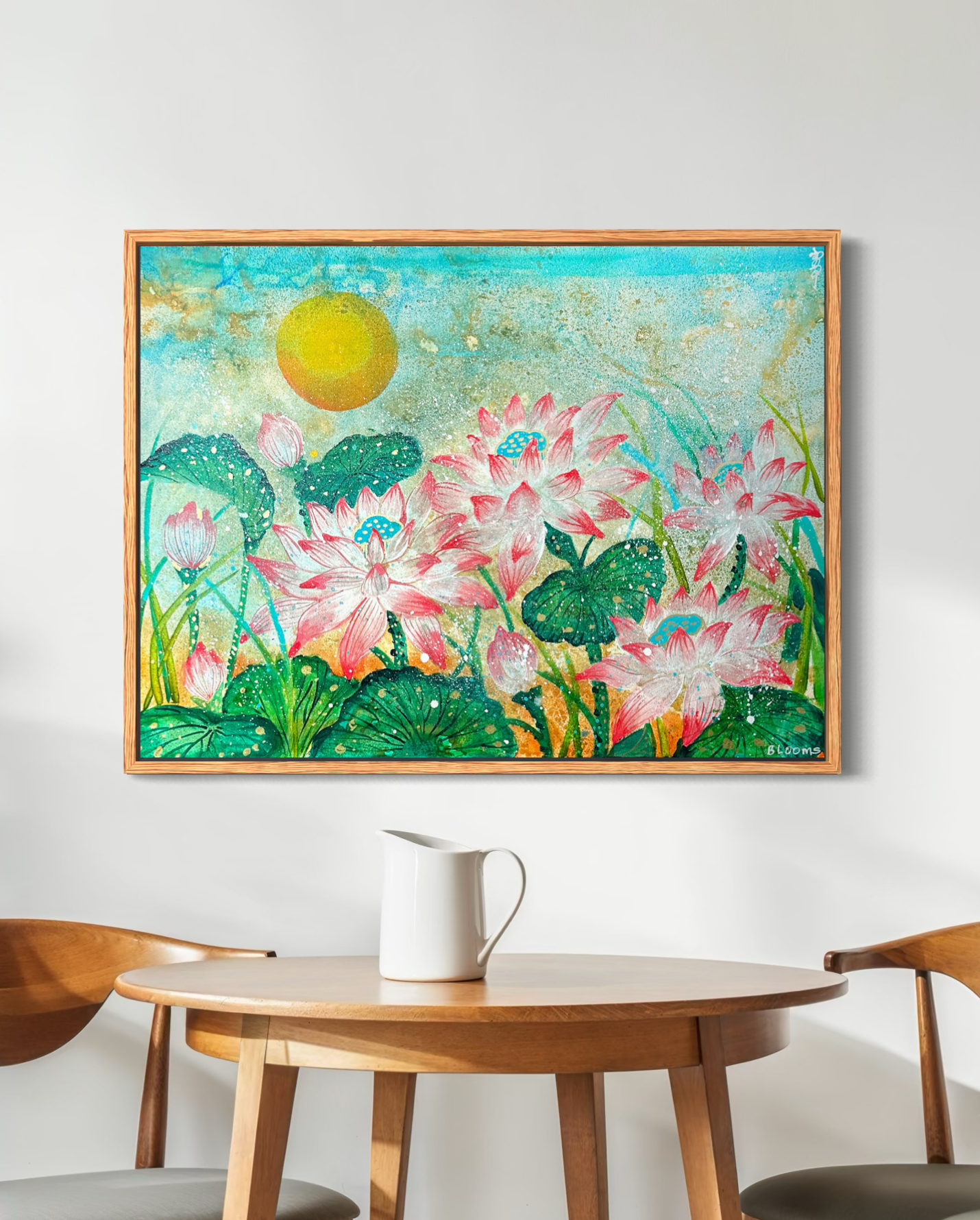 "Rebecca's Lotus" Original Painting