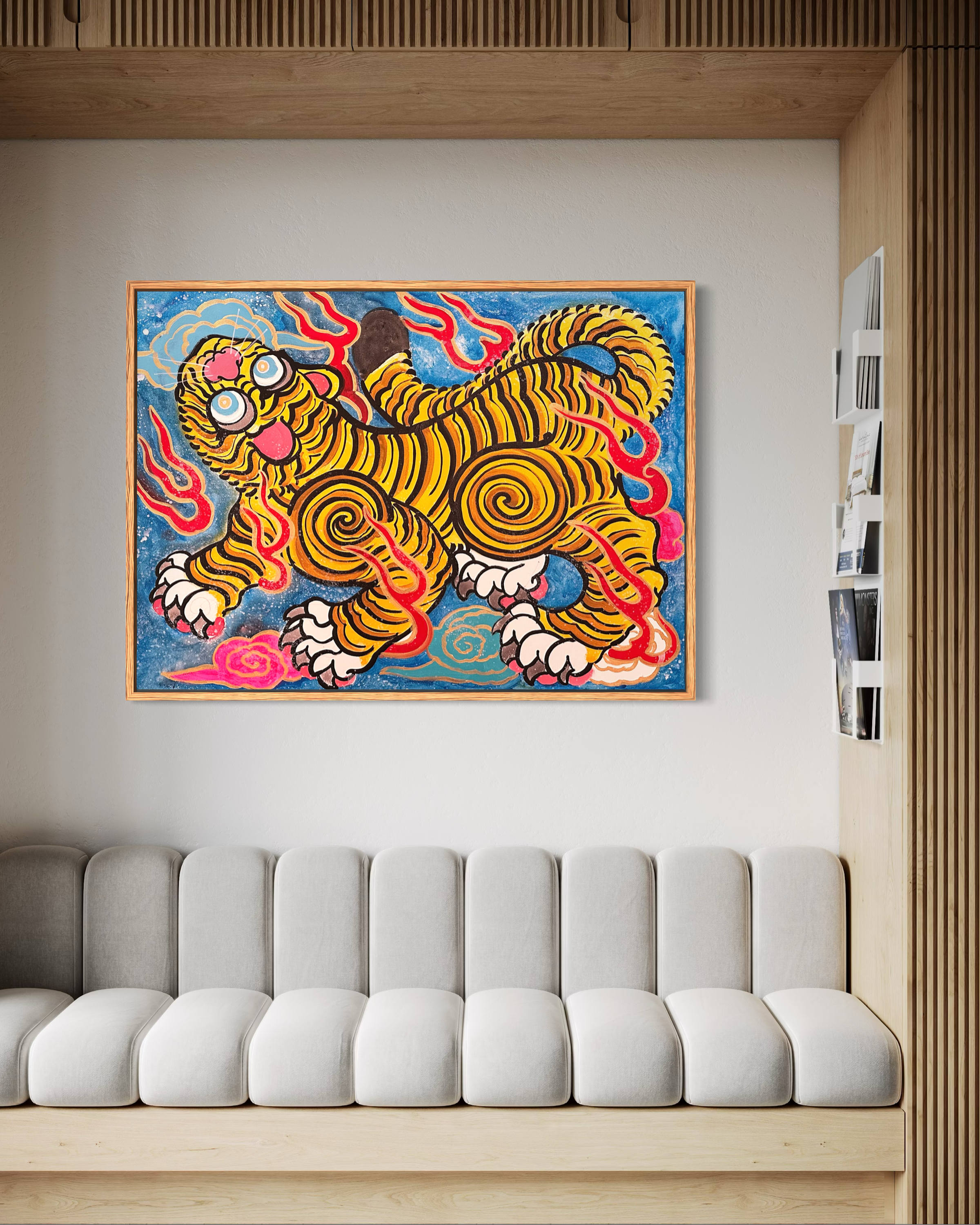 "Joe's Tiger" Original Painting