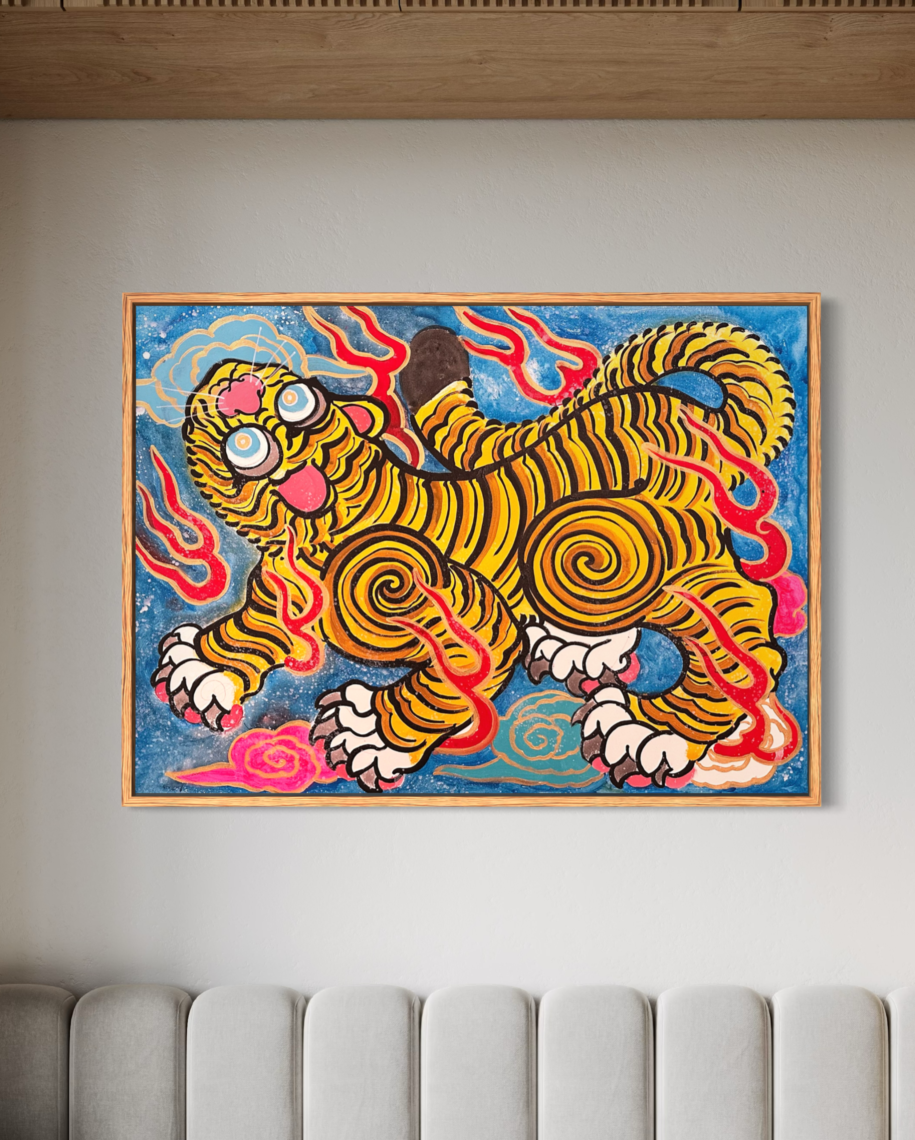 "Joe's Tiger" Original Painting