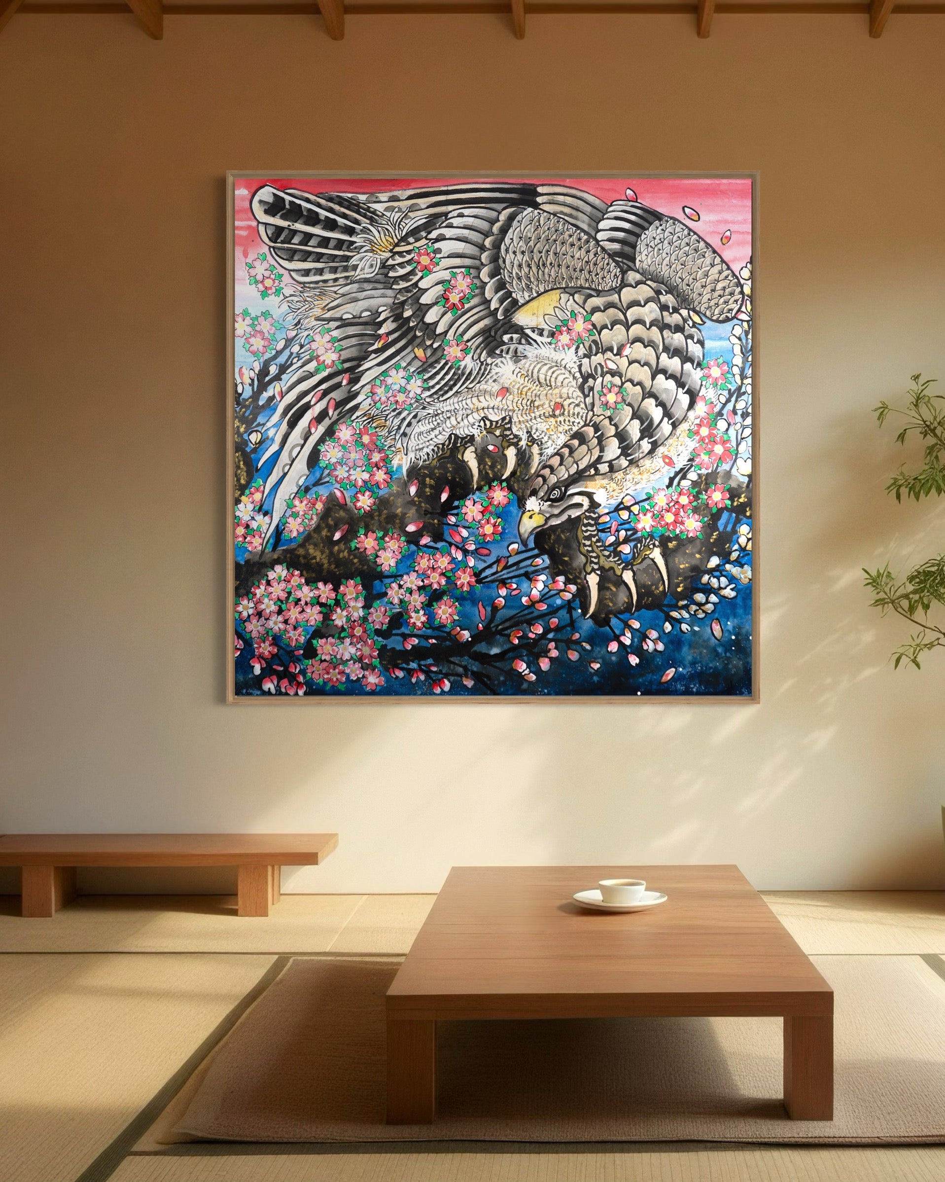 "Under My Wing" Original Painting