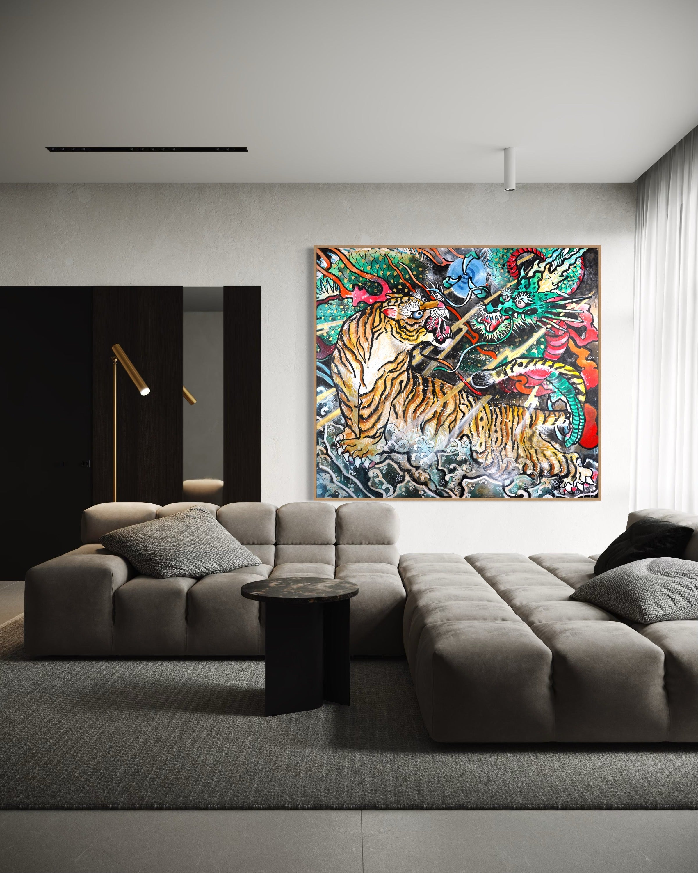 "A Tryst" Original Painting