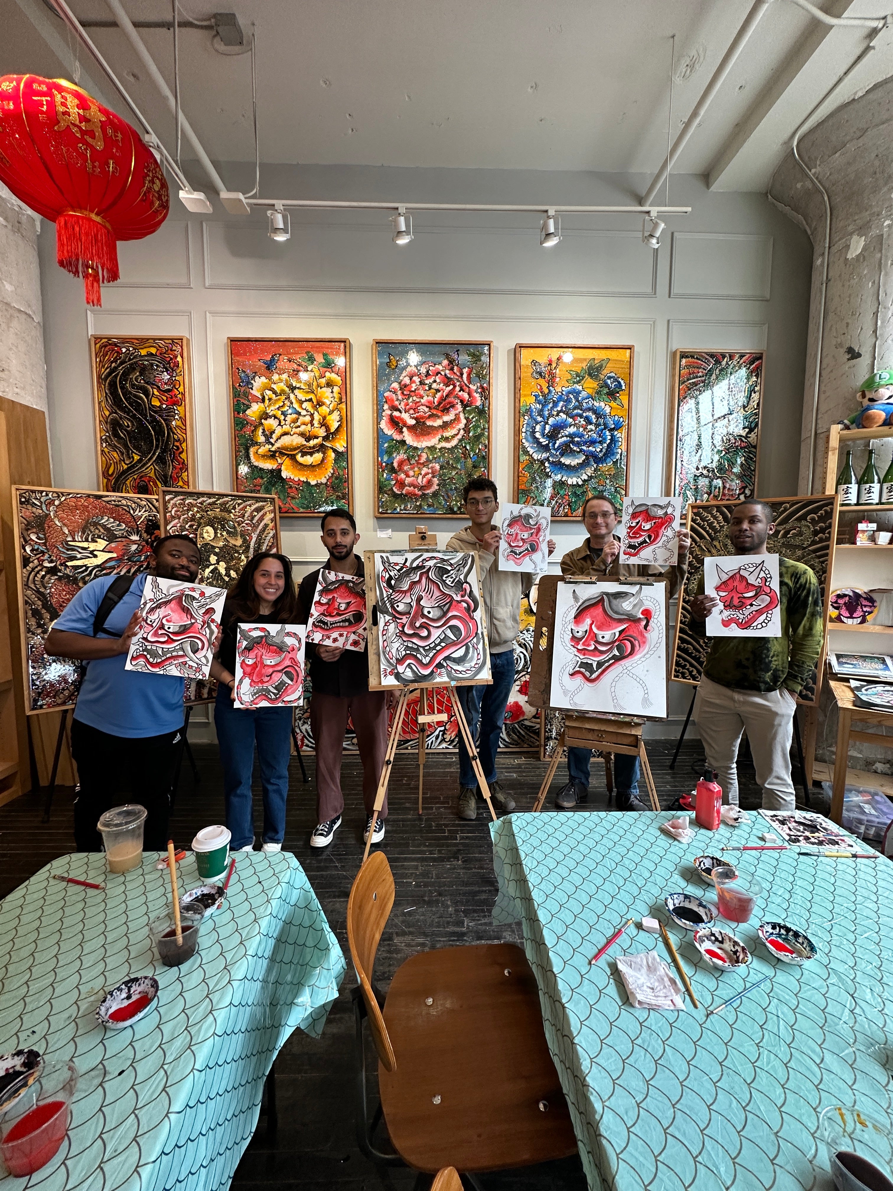 Blooms Art Class- Hannya Masks (10/24/26)