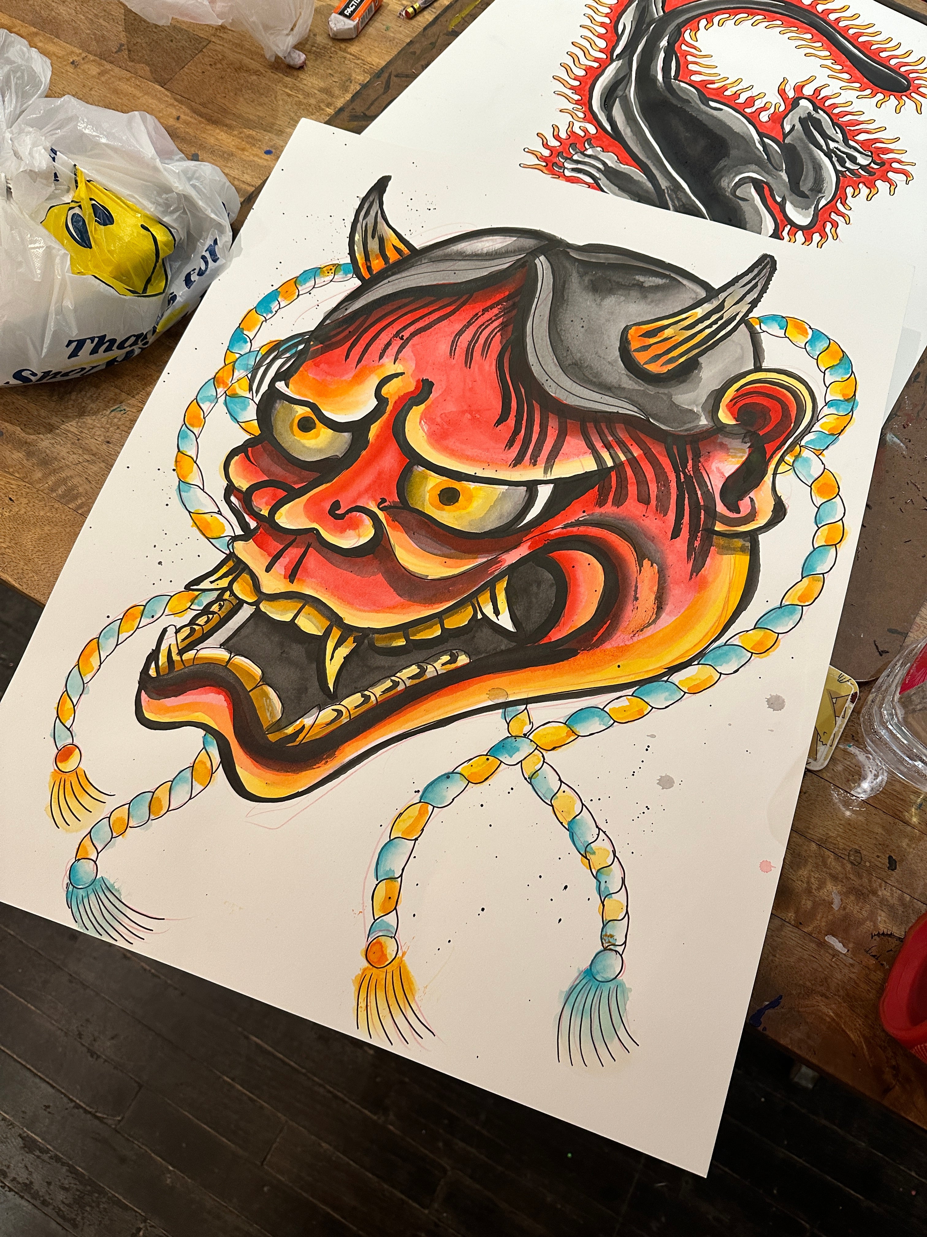 Blooms Art Class- Hannya Masks (10/24/26)