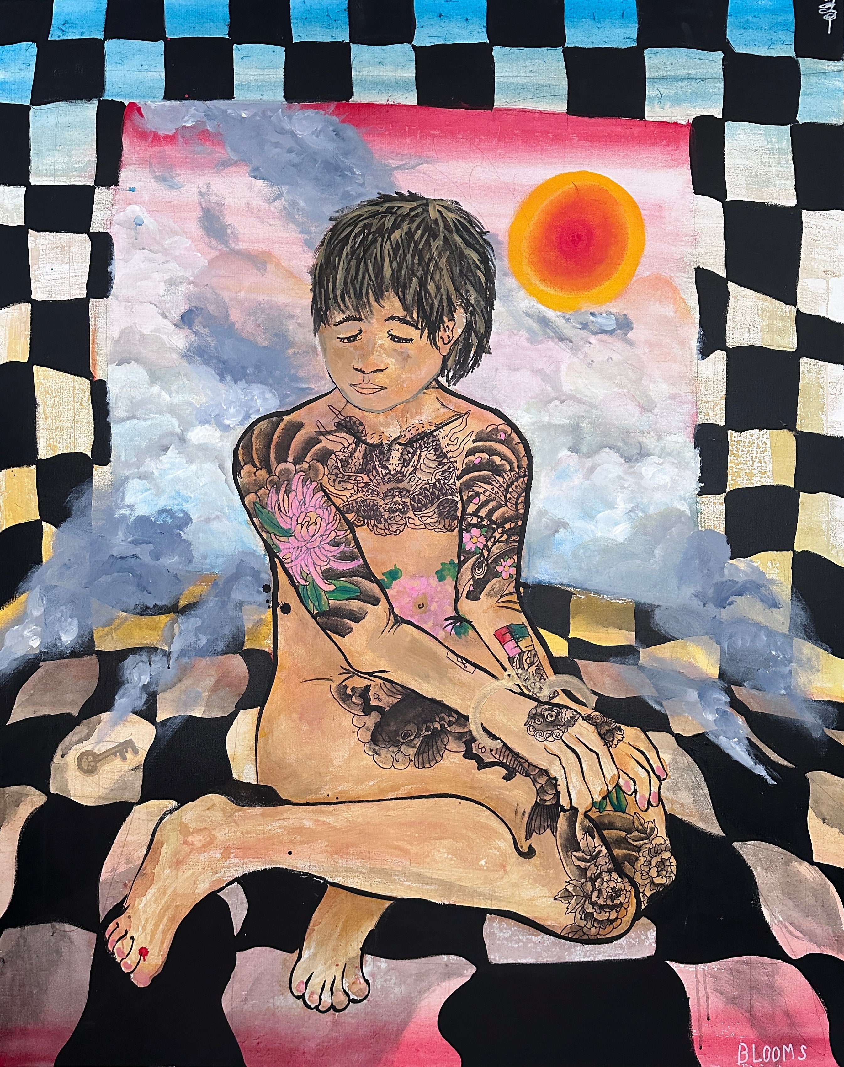 "On You" Original Painting