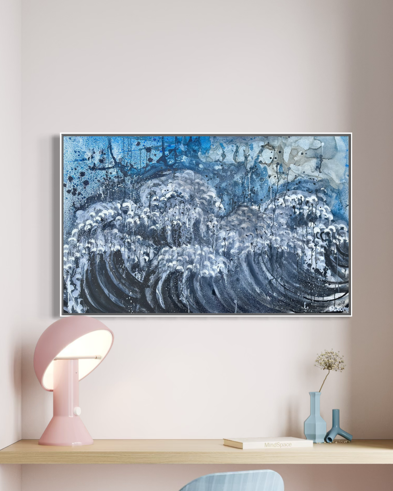 "Dark Night Passing" Original Painting