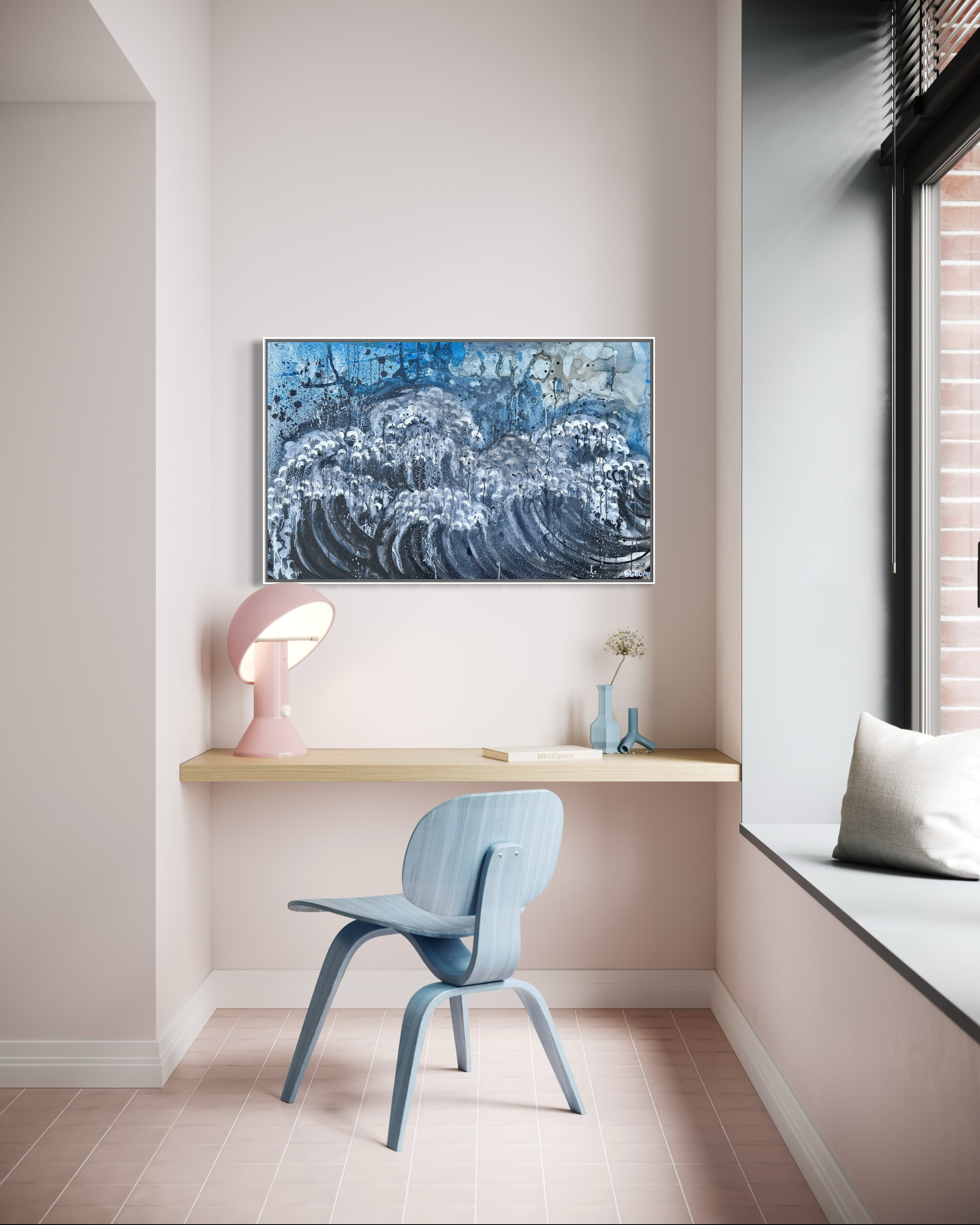 "Dark Night Passing" Original Painting