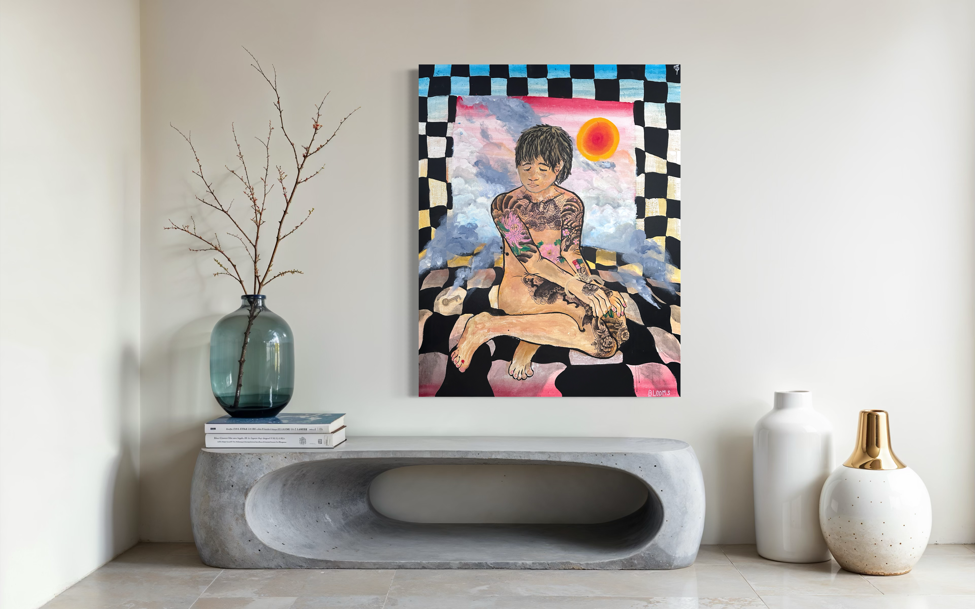 "On You" Original Painting