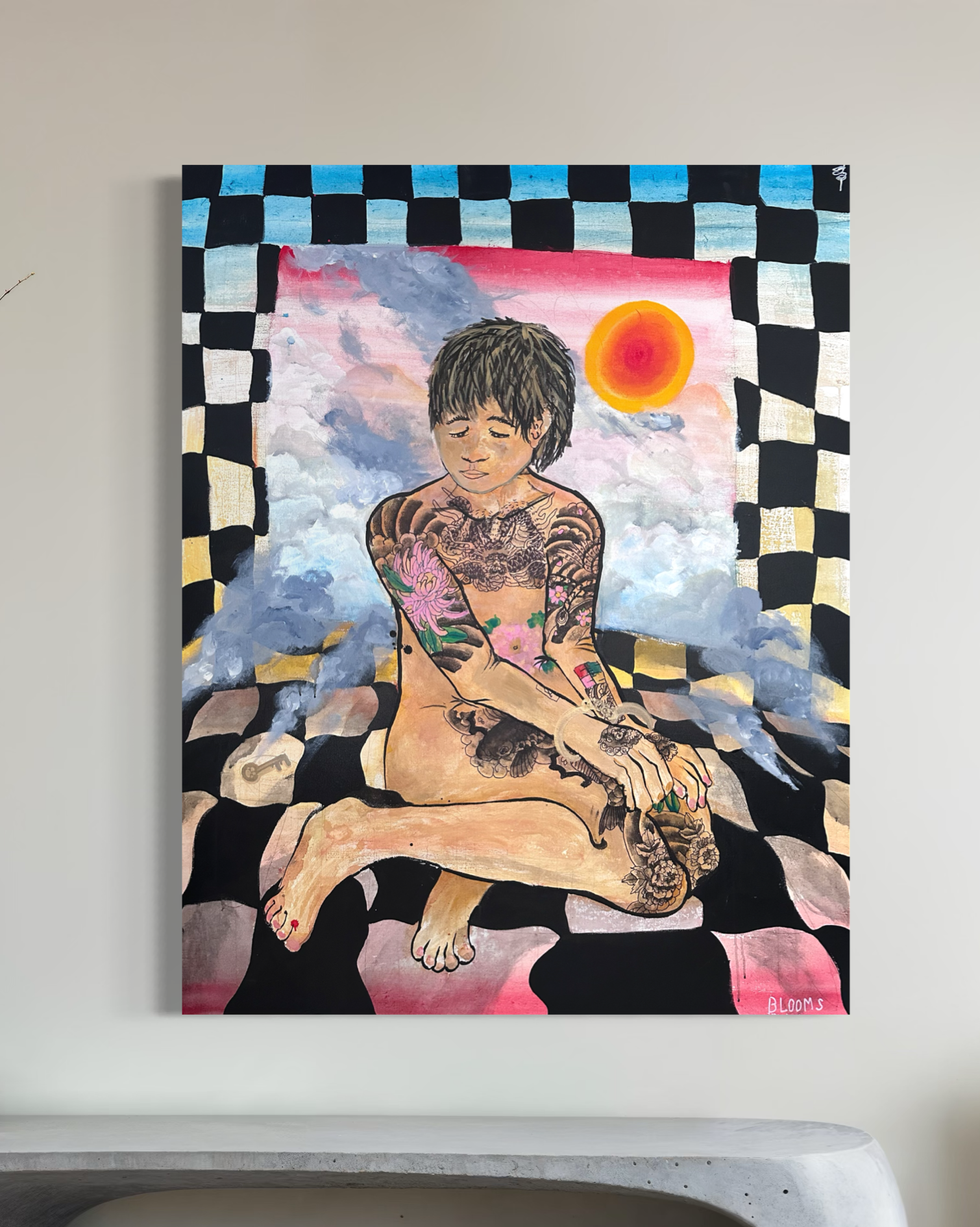 "On You" Original Painting