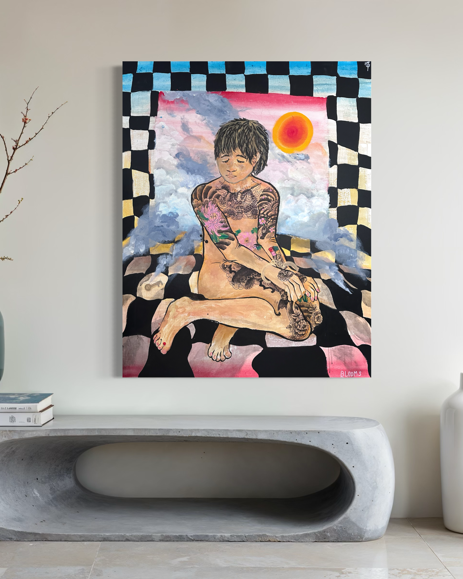 "On You" Original Painting