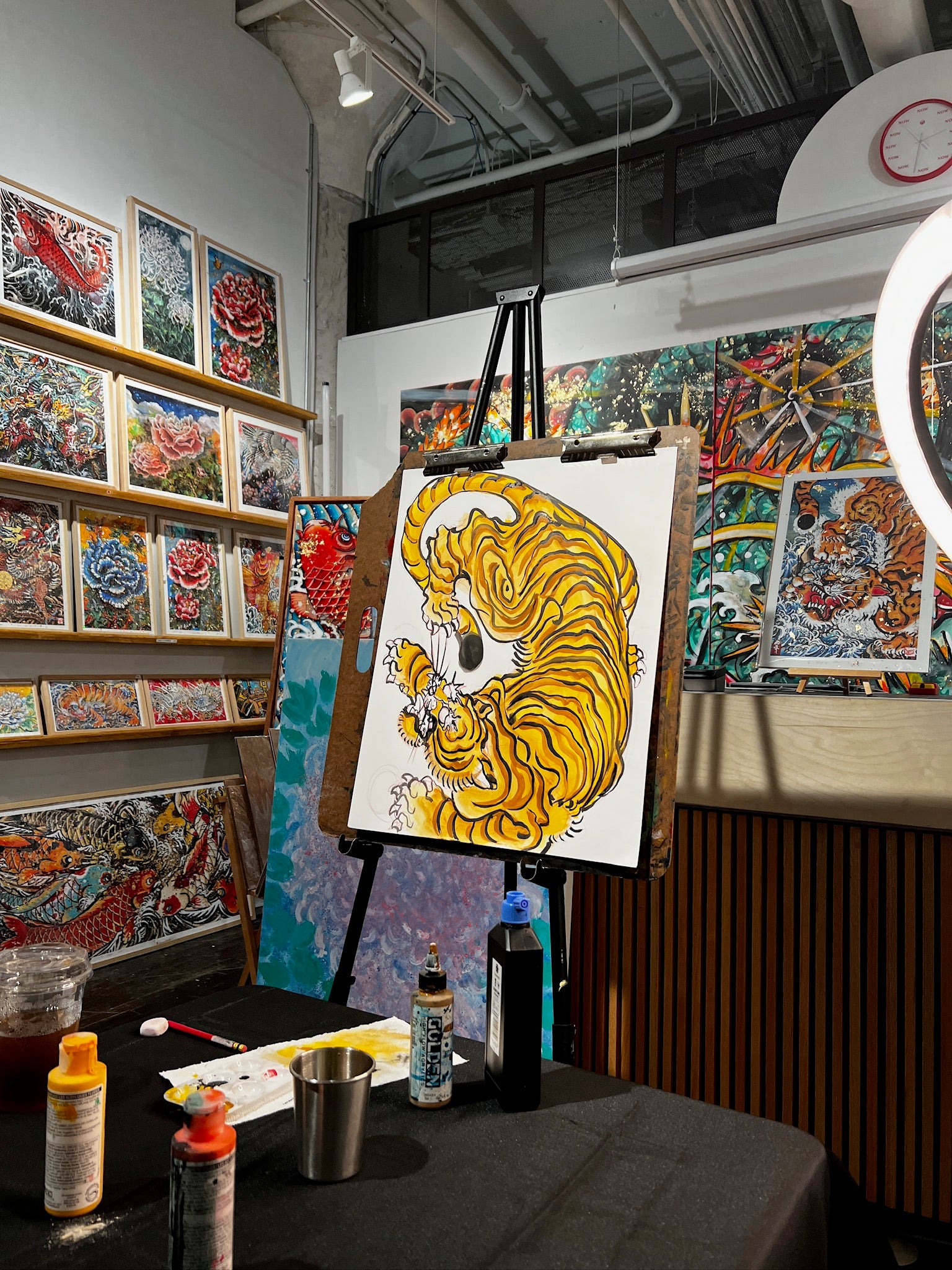 Blooms Art Class - Tigers (8/29/26)