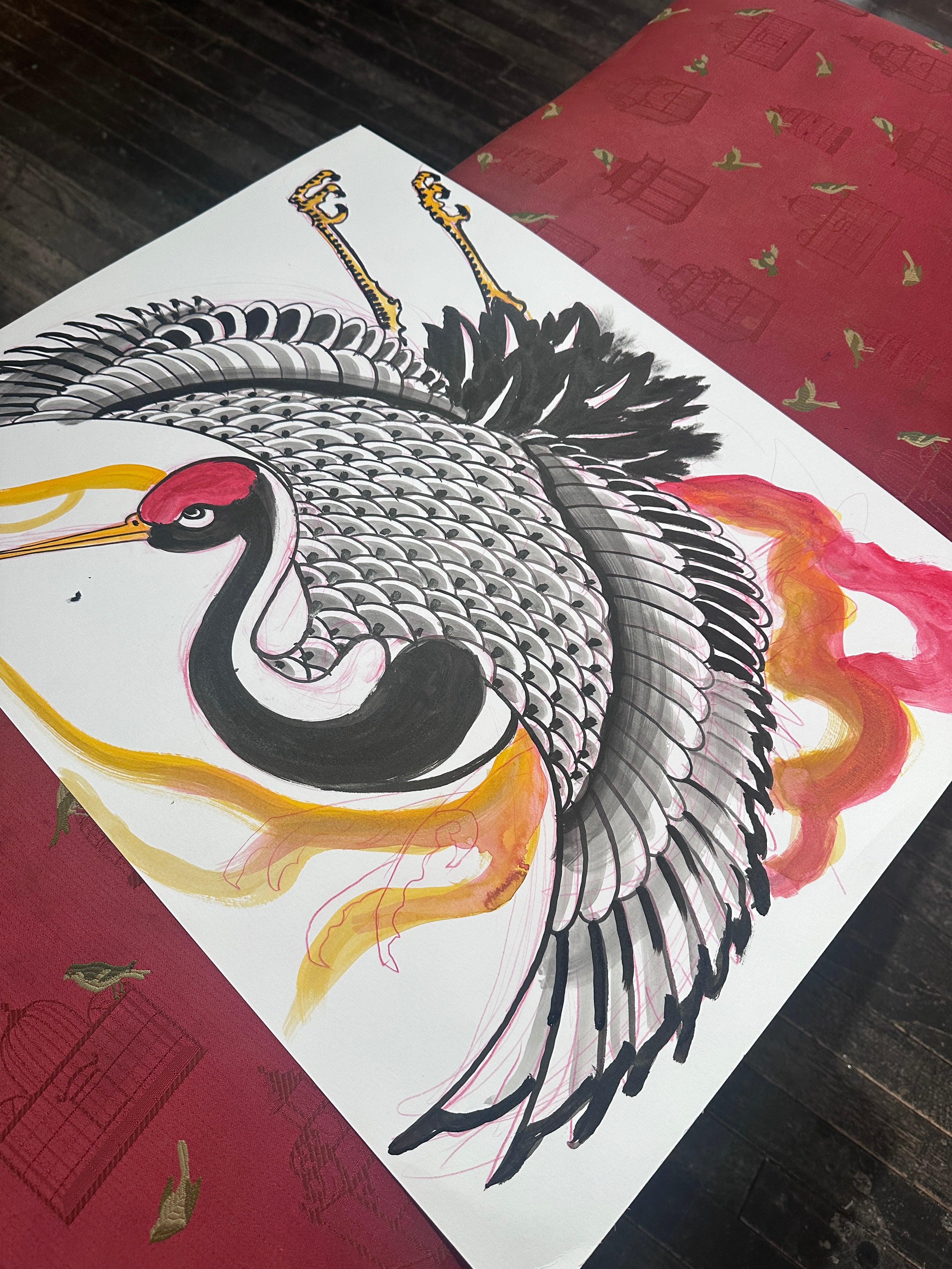 Blooms Art Class- Cranes (10/17/26)