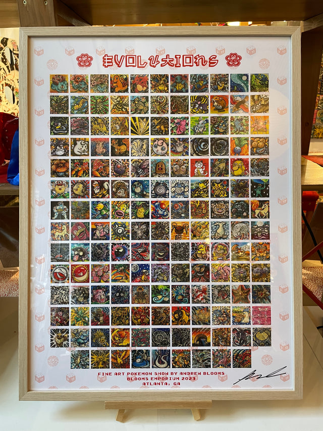 "Evolutions" Collection Signed Poster