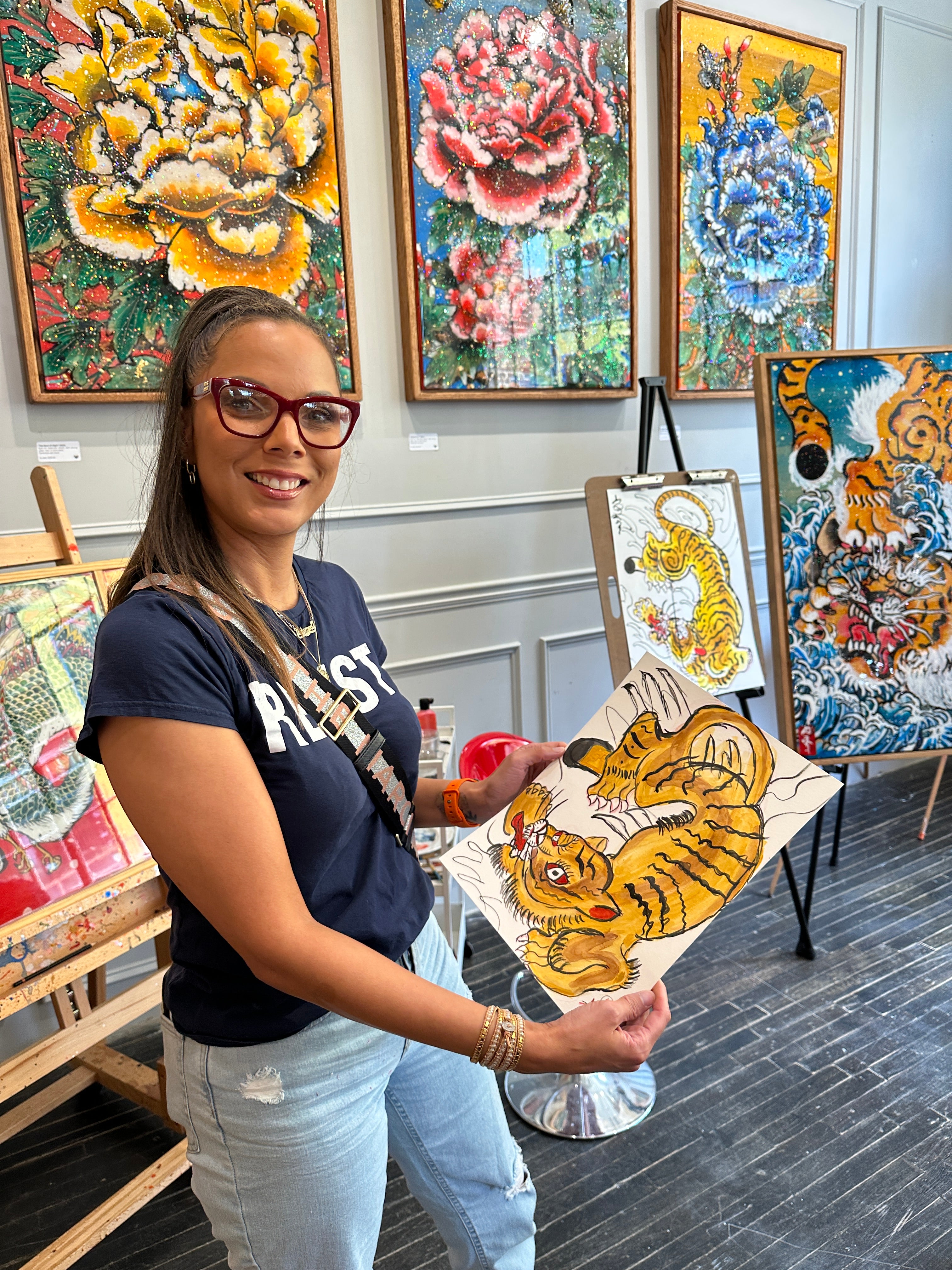 Blooms Art Class - Tigers (8/29/26)