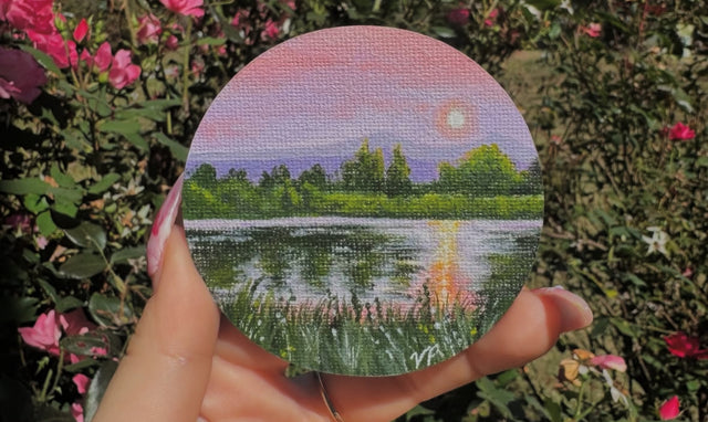 Acrylic Painting: LANDSCAPE with Nessa Paints 08/28
