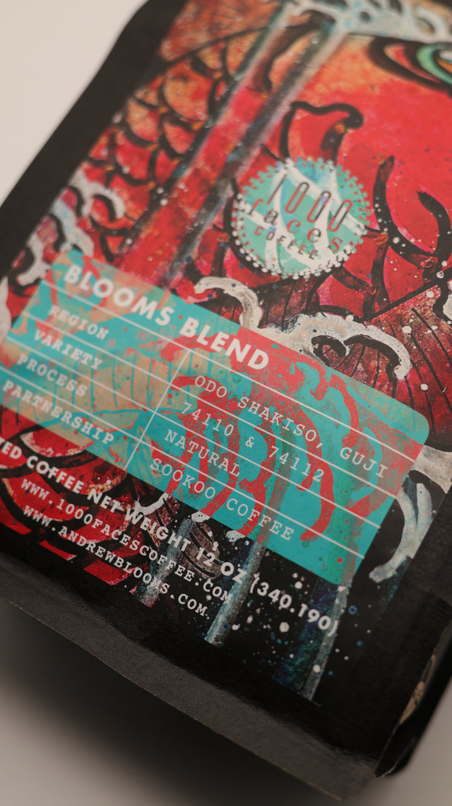 NEW AB x 1000 Faces "Blooms Blend" Coffee (Whole Bean)