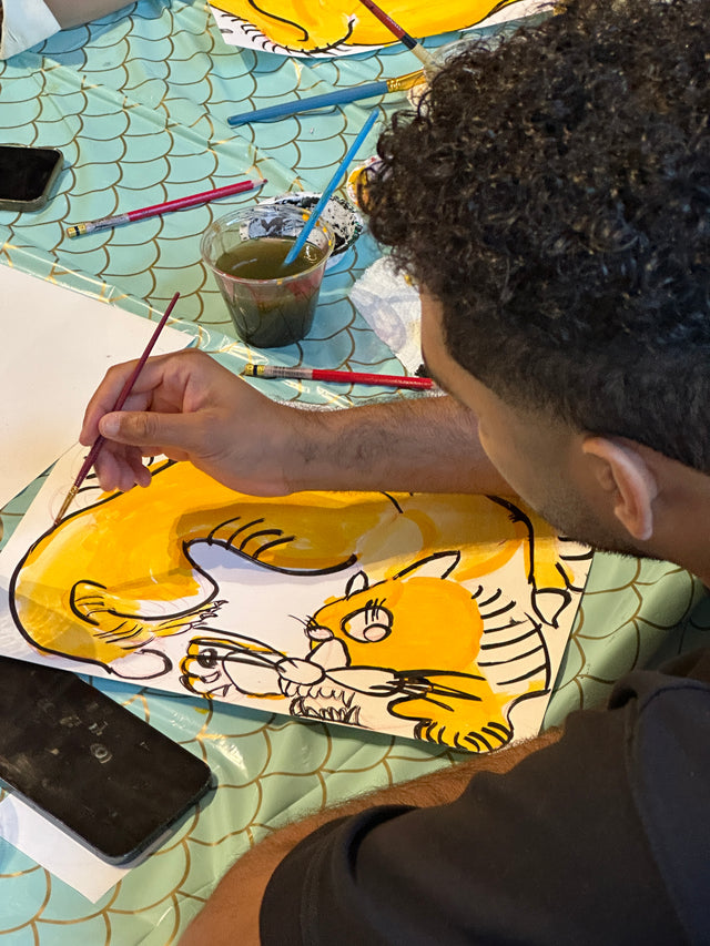 Tiger Art Class (Ponce City Market) - 4/25/26