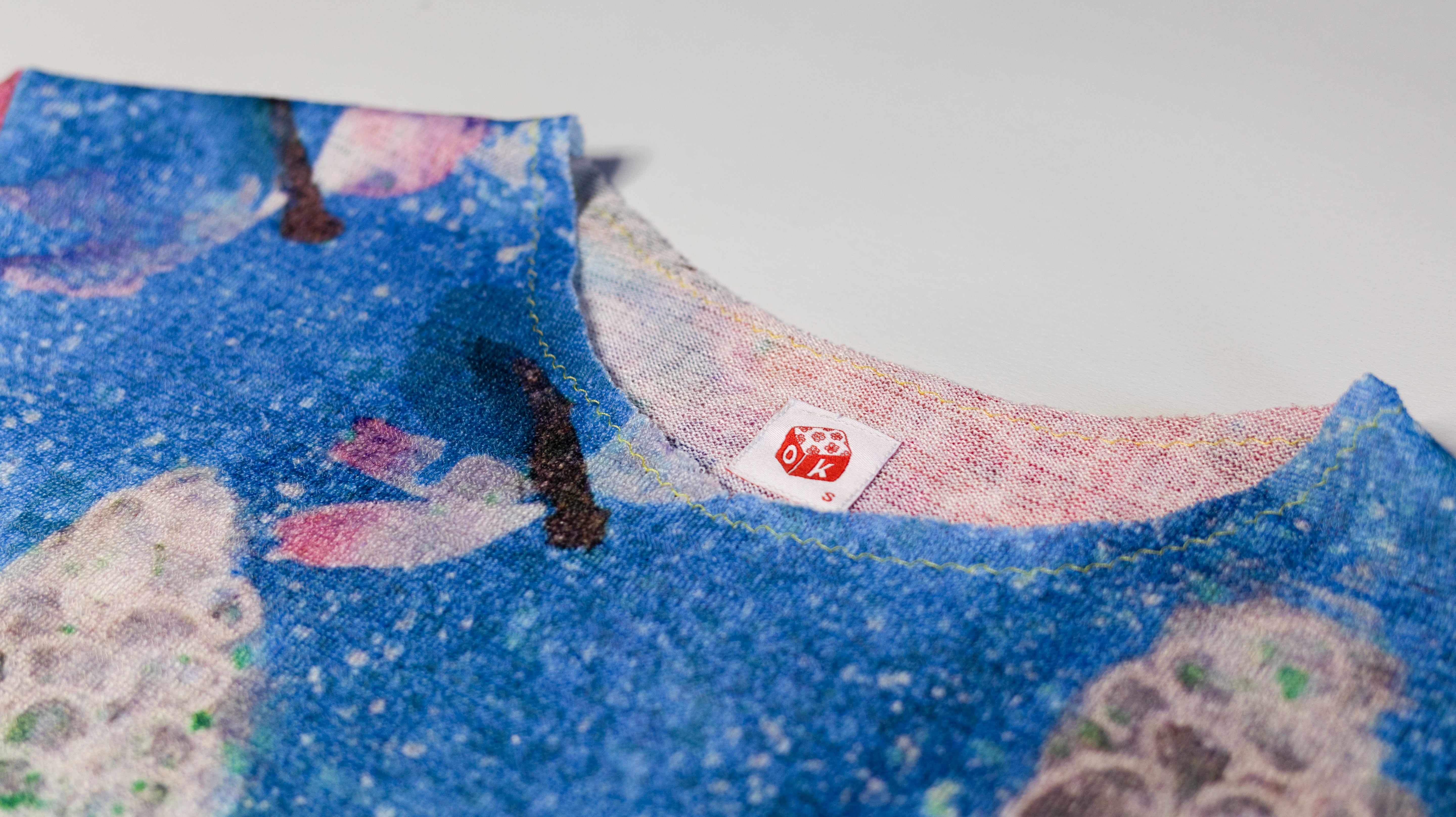 Life of Hydrangea Unisex Knit Top (Handsewn)