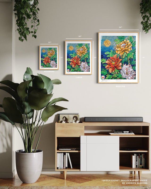 "Intentions" - Holographic Fine Art Print