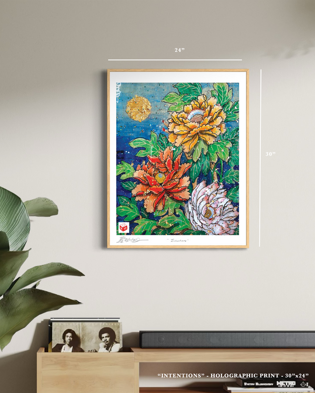 "Intentions" - Holographic Fine Art Print