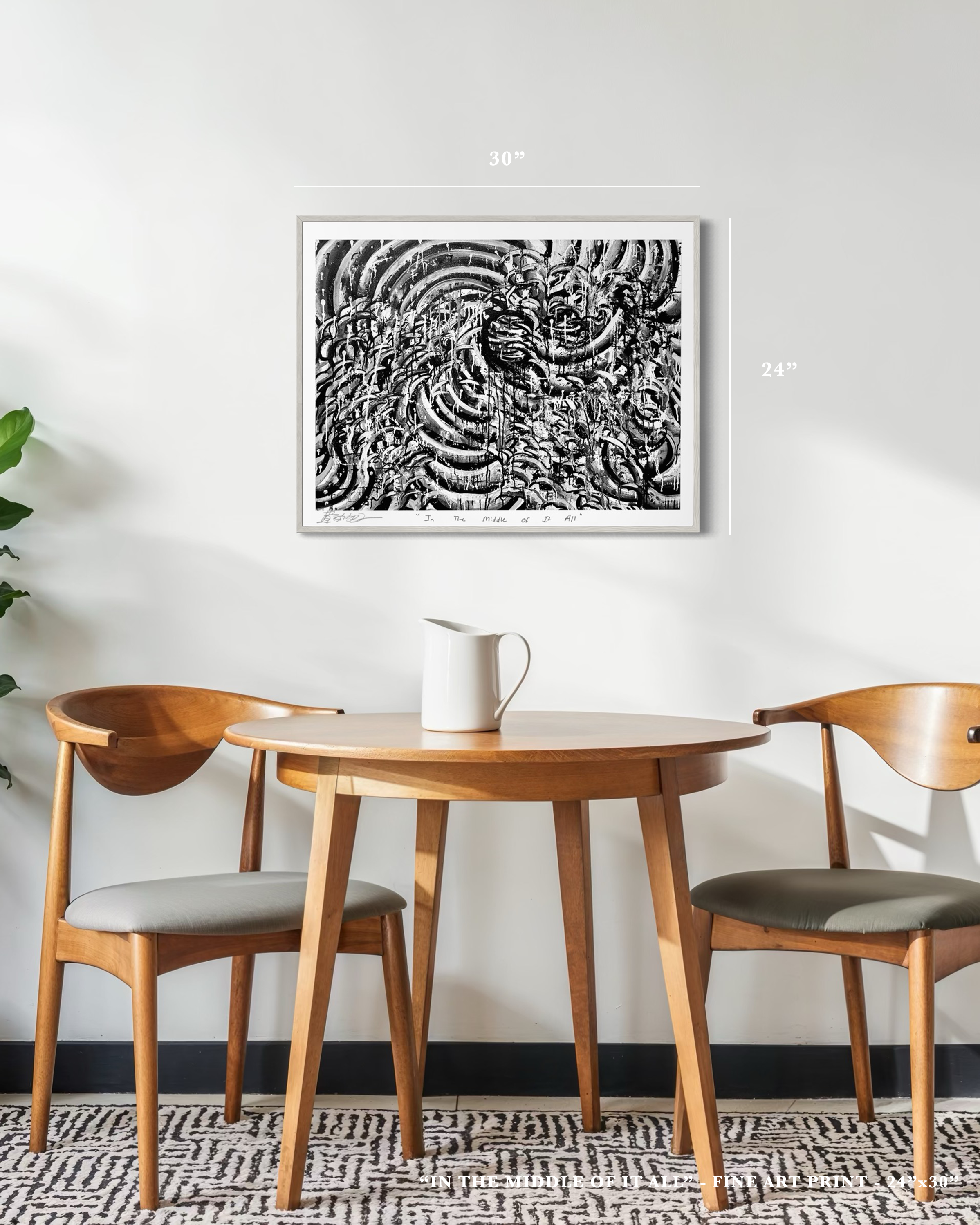 "In The Middle Of It All" - Fine Art Print