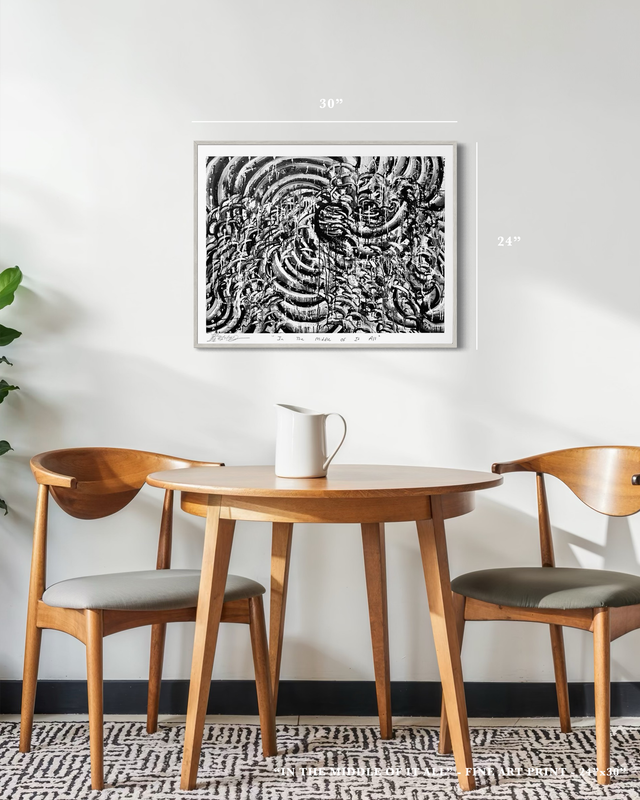 "In The Middle Of It All" - Fine Art Print