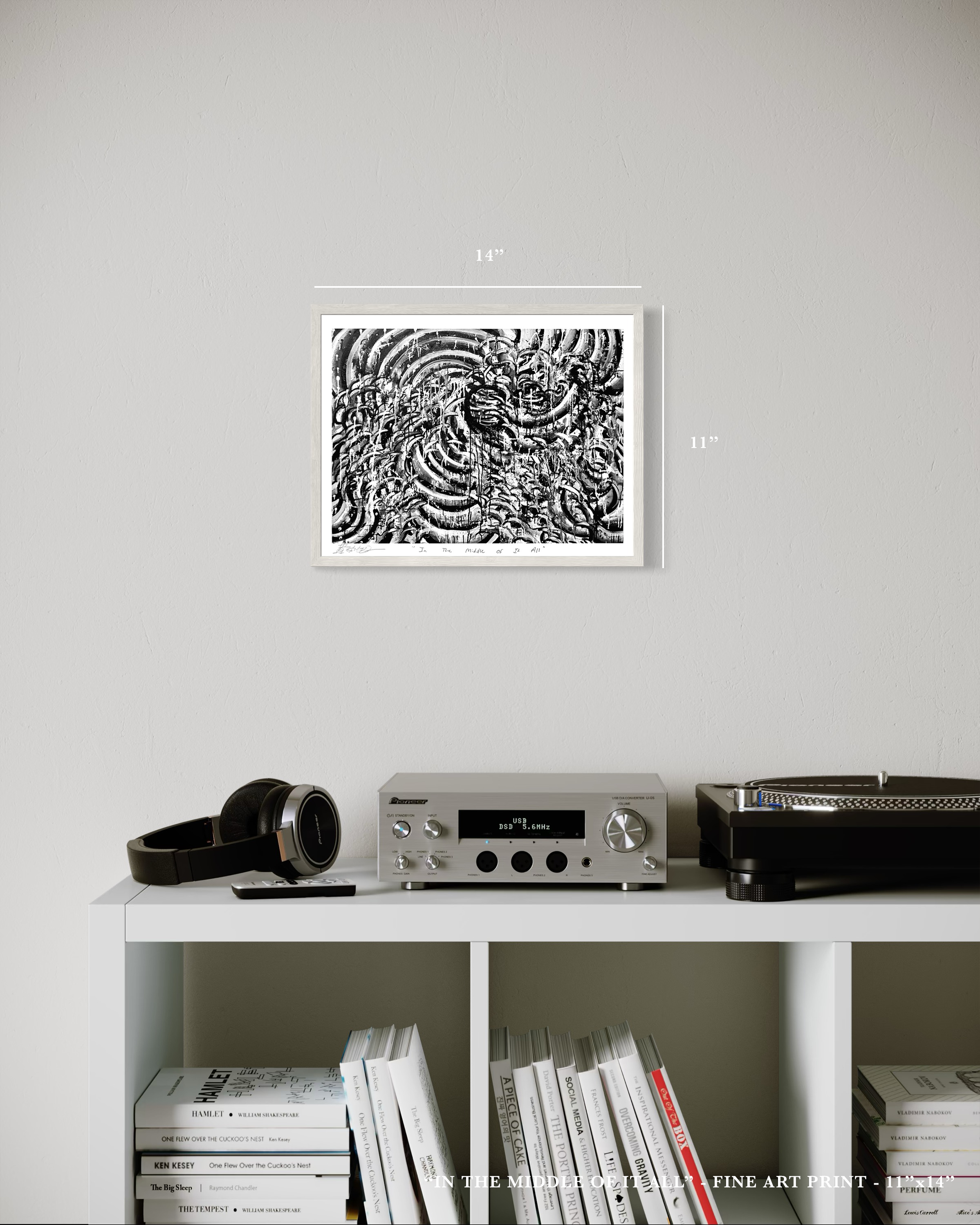 "In The Middle Of It All" - Fine Art Print