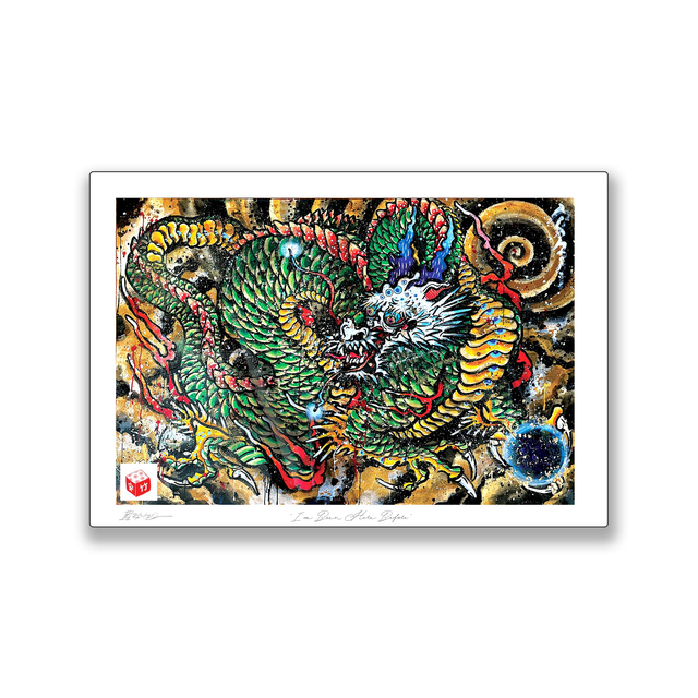 "I've Been Here Before" - Holographic Fine Art Print