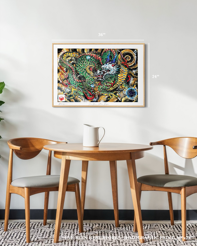 "I've Been Here Before" - Holographic Fine Art Print