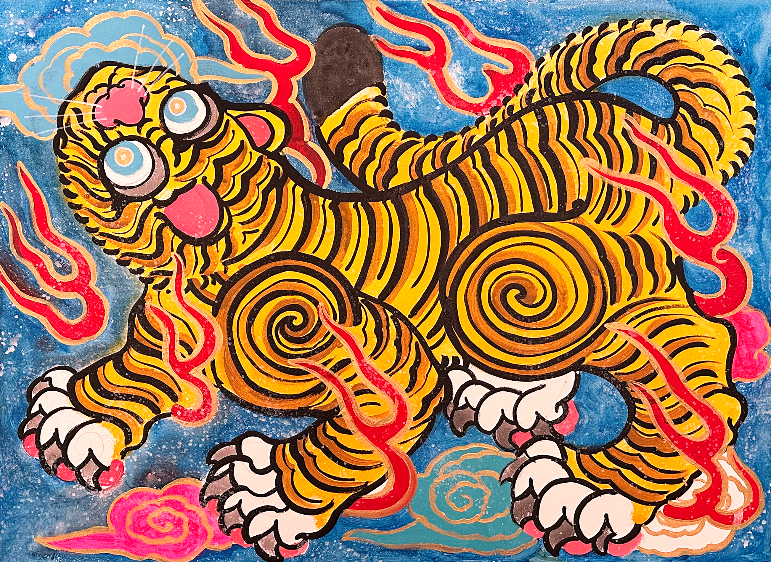 "Joe's Tiger" Original Painting