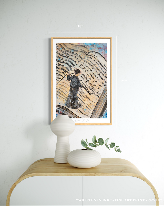 "Written In Ink" Fine Art Print