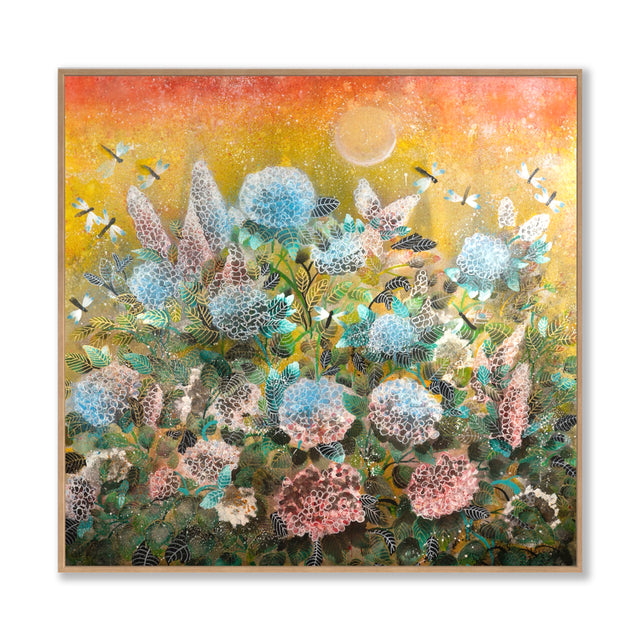 Life Of Hyndrangea - Original Painting