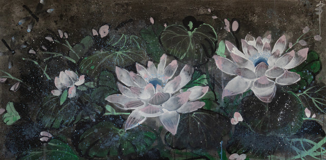 "Light In Mud & Darkness" Original Painting