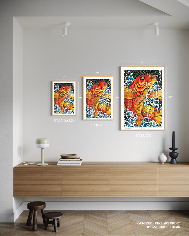 "Origins" - Holographic Fine Art Print