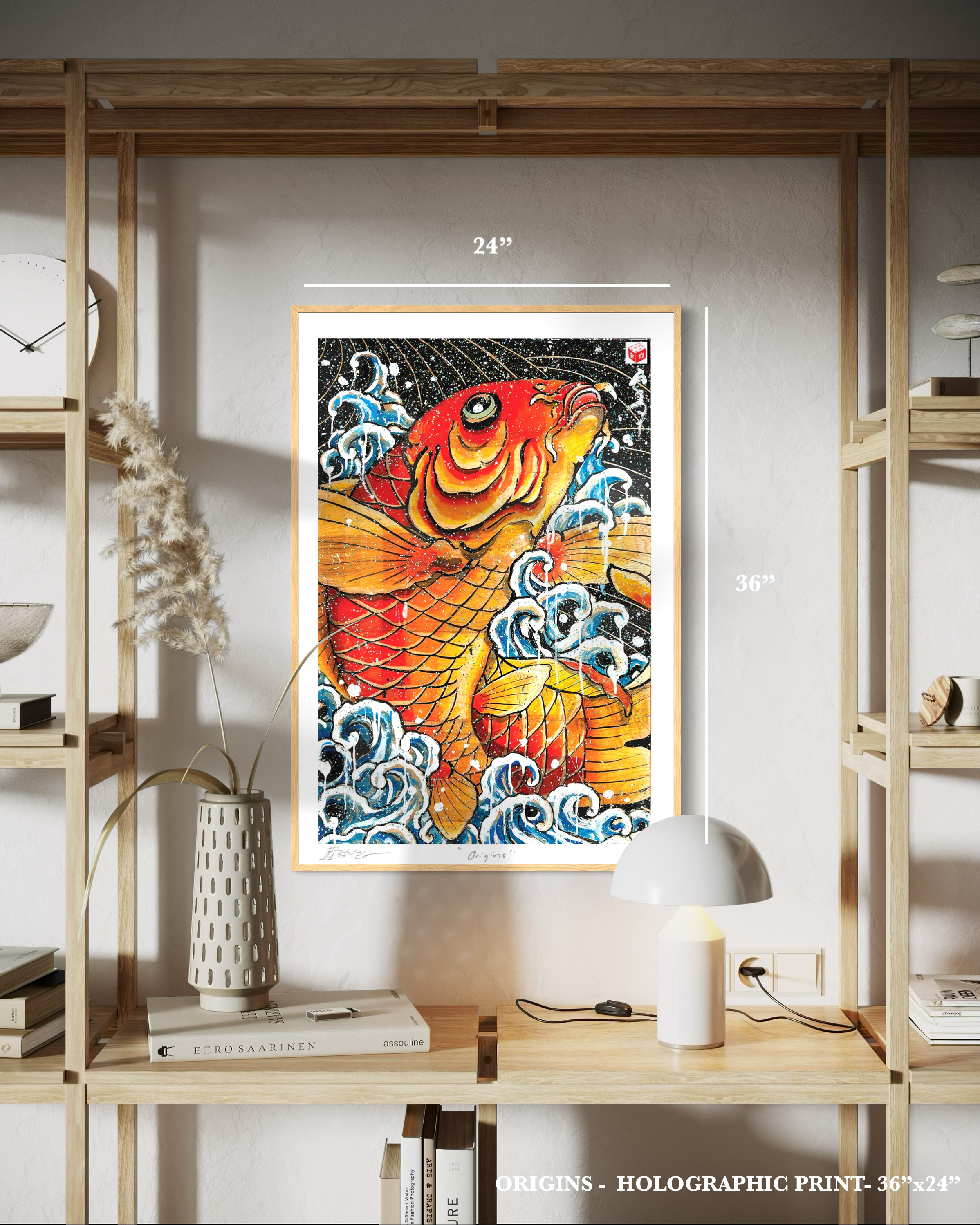 "Origins" - Holographic Fine Art Print