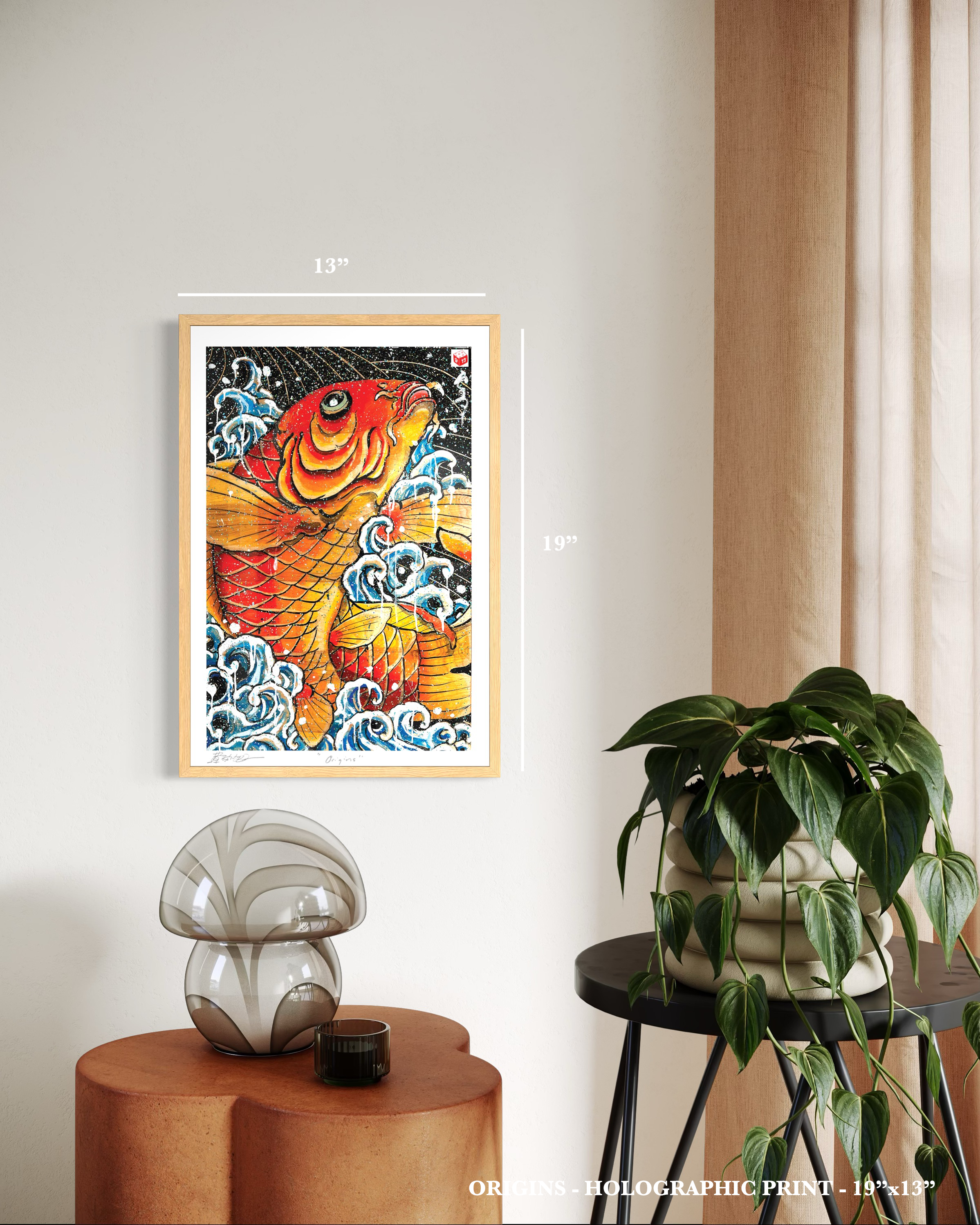 "Origins" - Holographic Fine Art Print