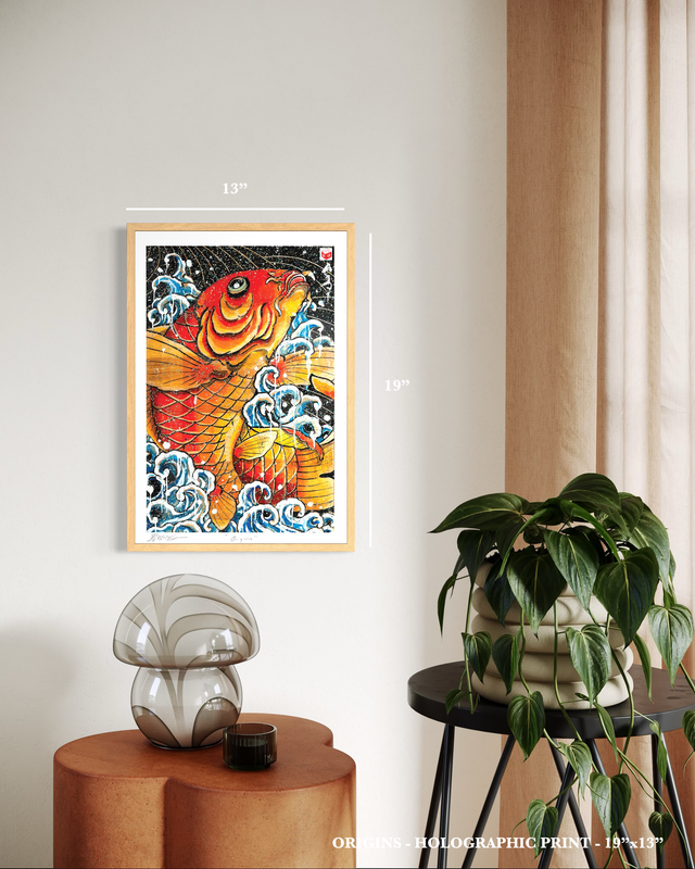 "Origins" - Holographic Fine Art Print