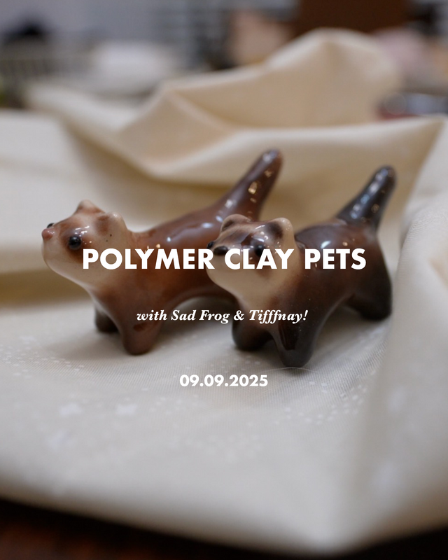Polymer Clay Pets with Sad Frog and Tifffnay 09/09